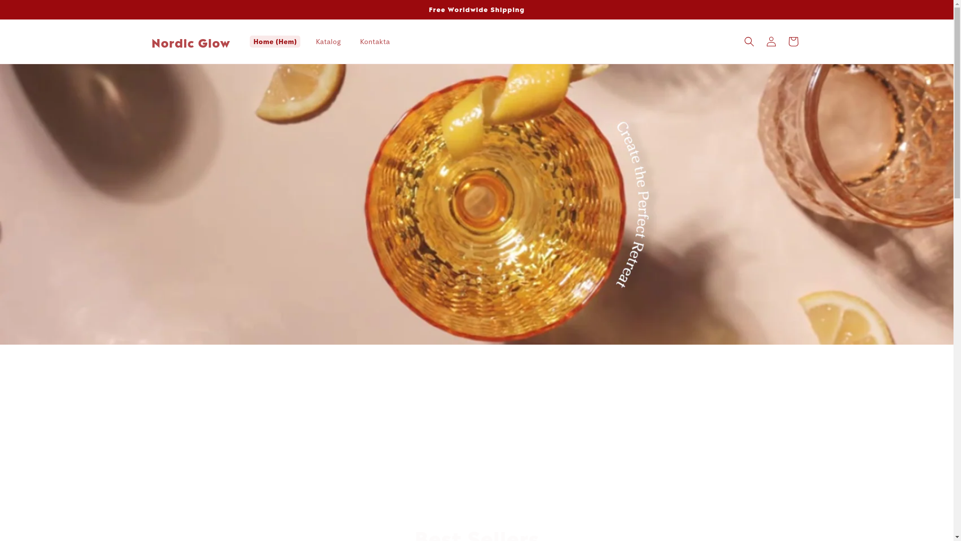 website screenshot of https://thenordicglowbeauty.com/