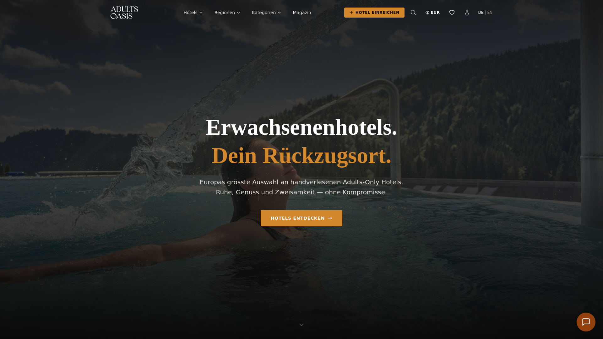 website screenshot of https://adultsoasis.com/