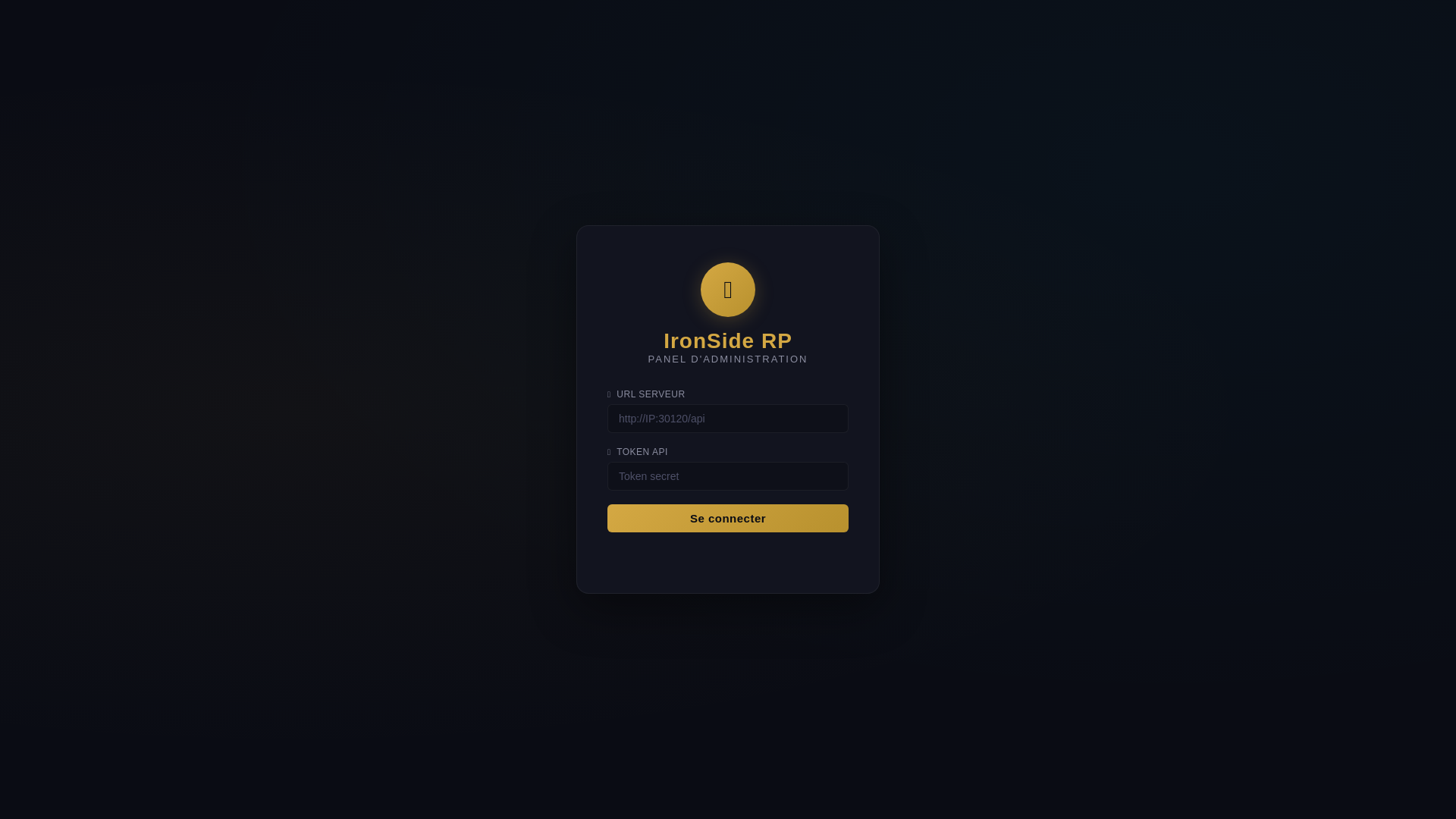 website screenshot of https://ironside-panel.pages.dev/