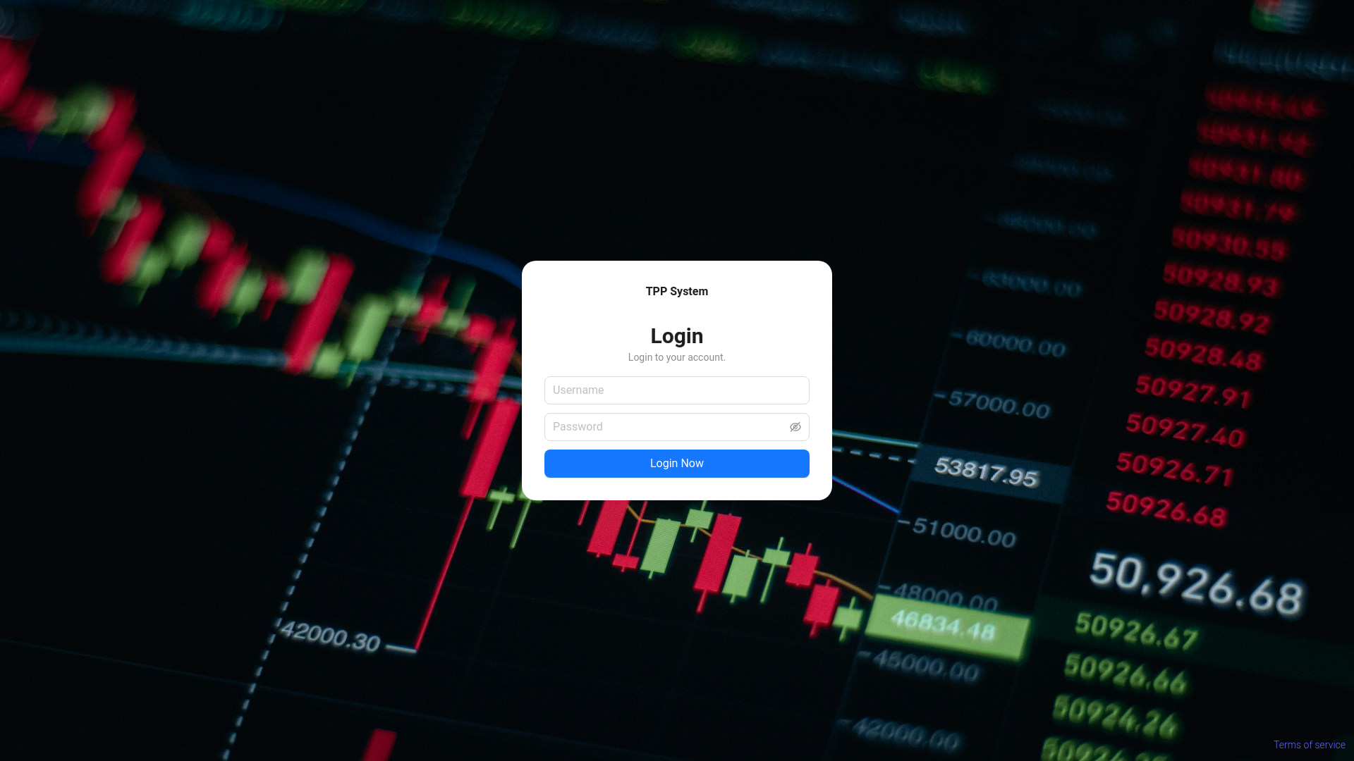 website screenshot of https://tppsystemwallet.com