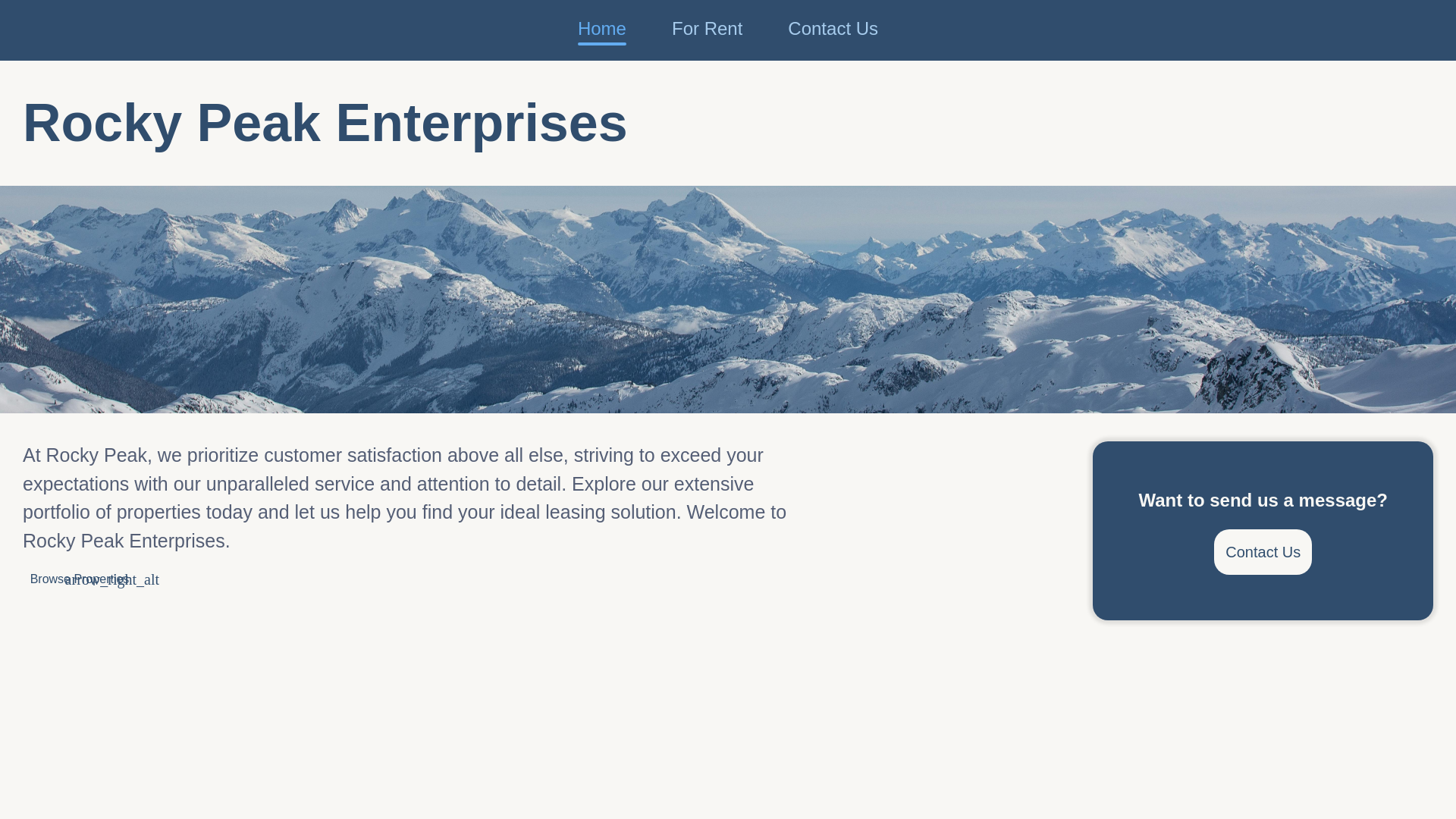 website screenshot of https://rocky-peak-ent-web.pages.dev/