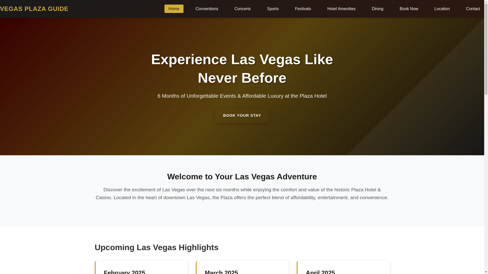 website screenshot of https://vegas-plaza-website.pages.dev/