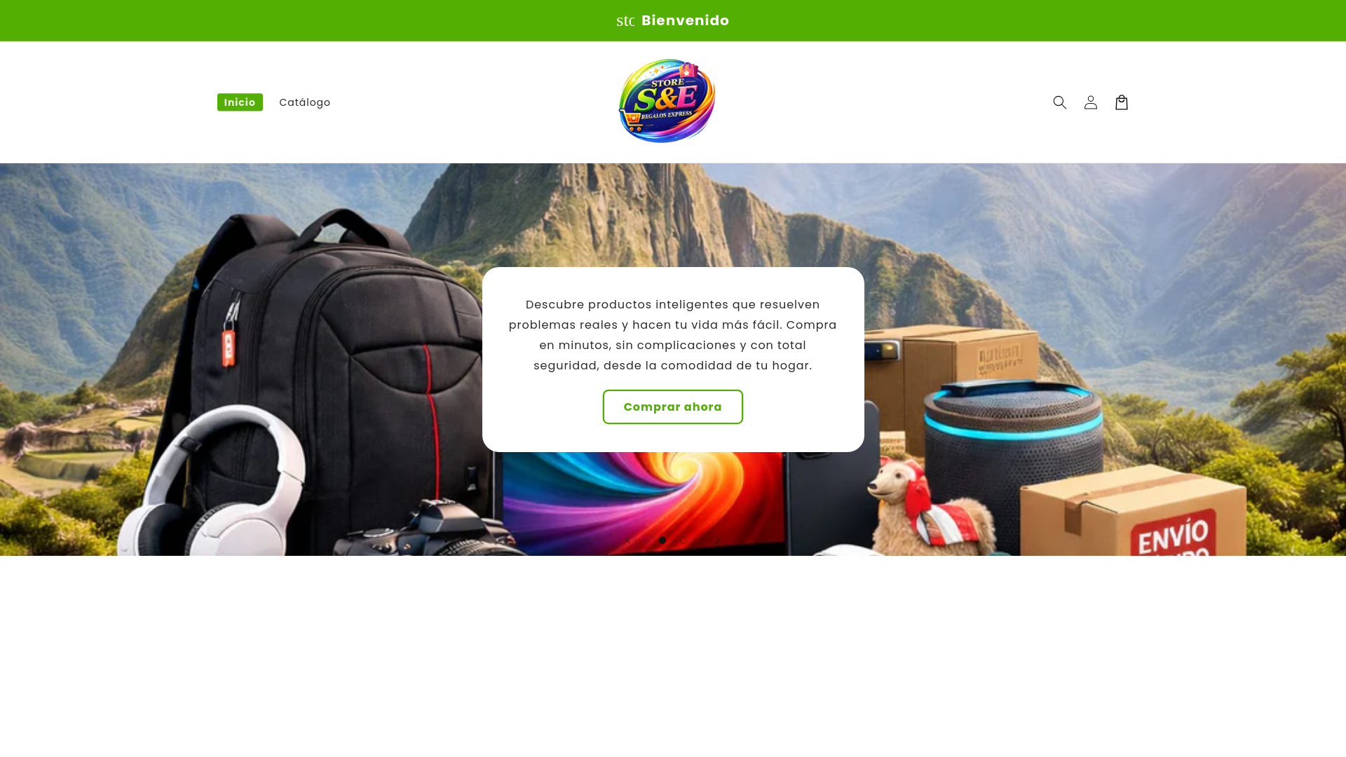 website screenshot of https://regalosexpresssye.online/