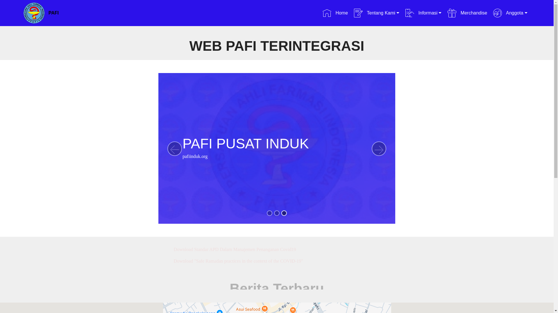 website screenshot of https://pafi-pangkalpinang-org.pages.dev/