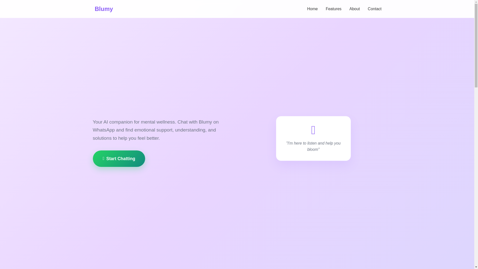 website screenshot of https://blumyai-com.pages.dev/