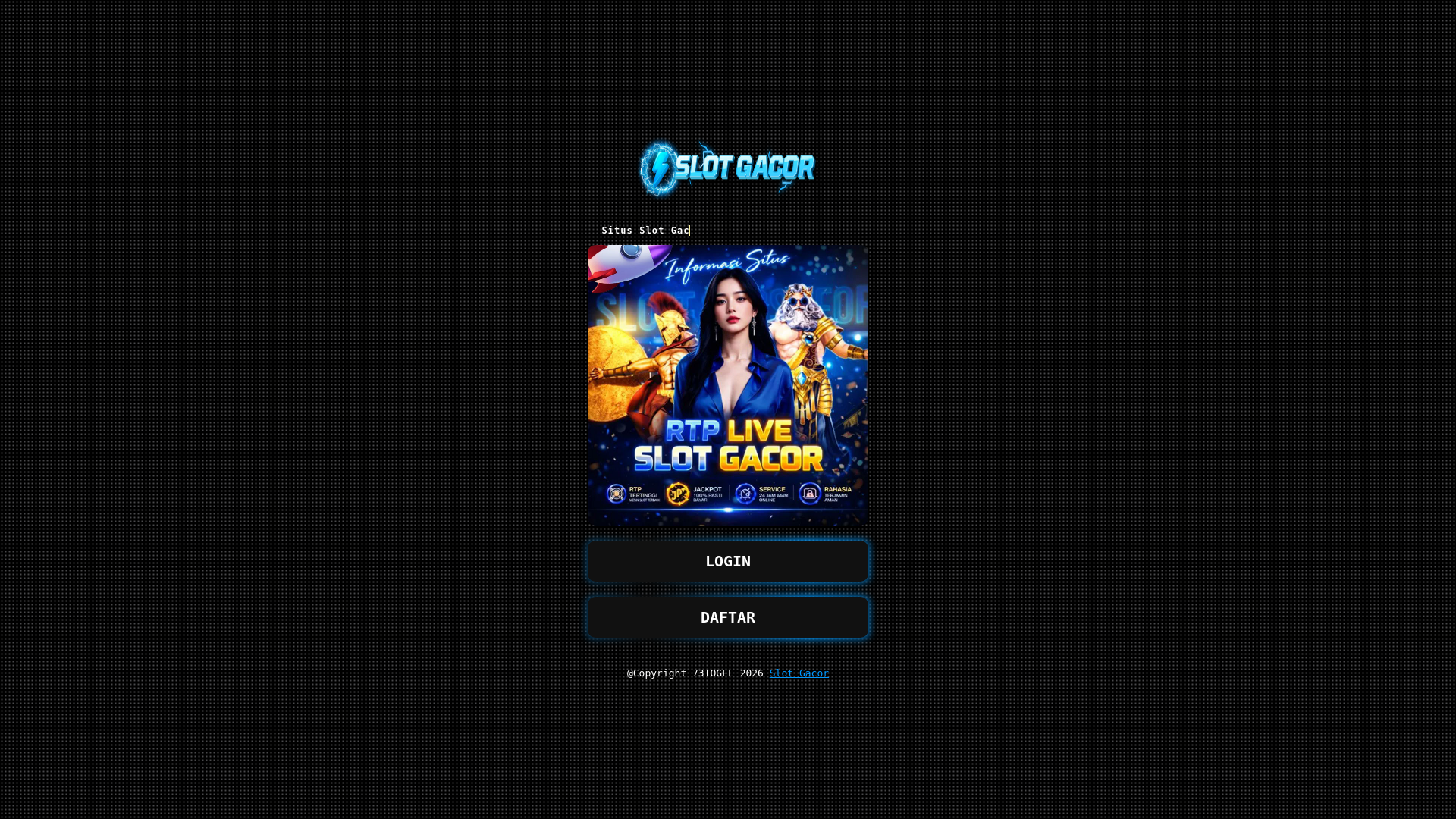 website screenshot of https://73togel-slot-gacor.pages.dev/