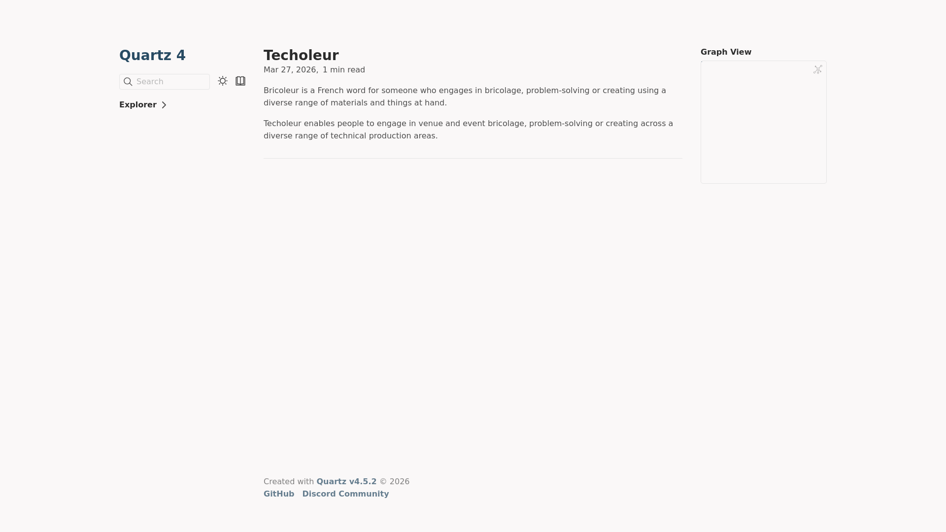 website screenshot of https://techoleur.com/