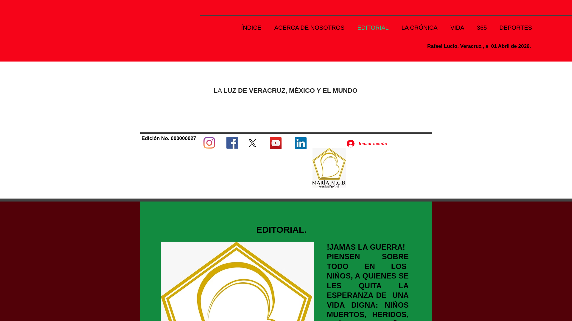website screenshot of https://revistaelcandil.com/