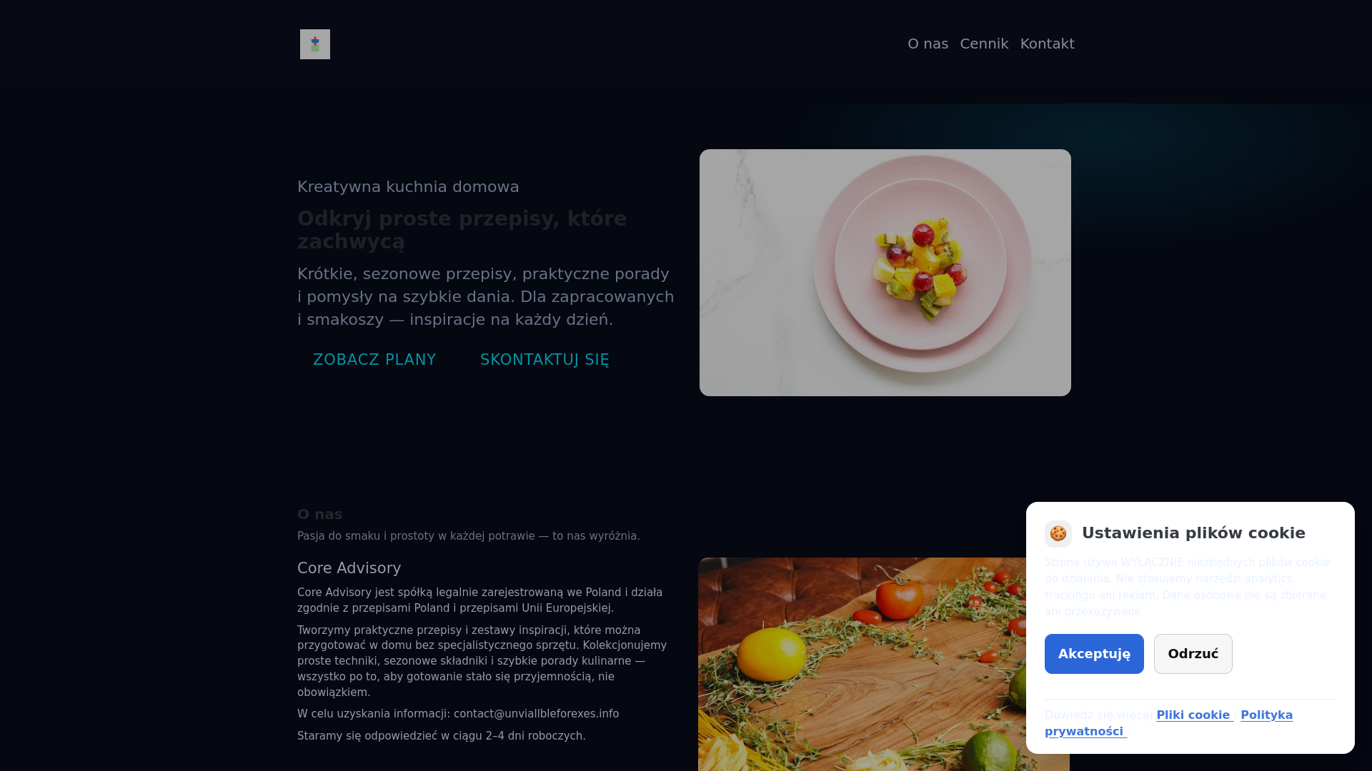 website screenshot of https://unviallbleforexes.info
