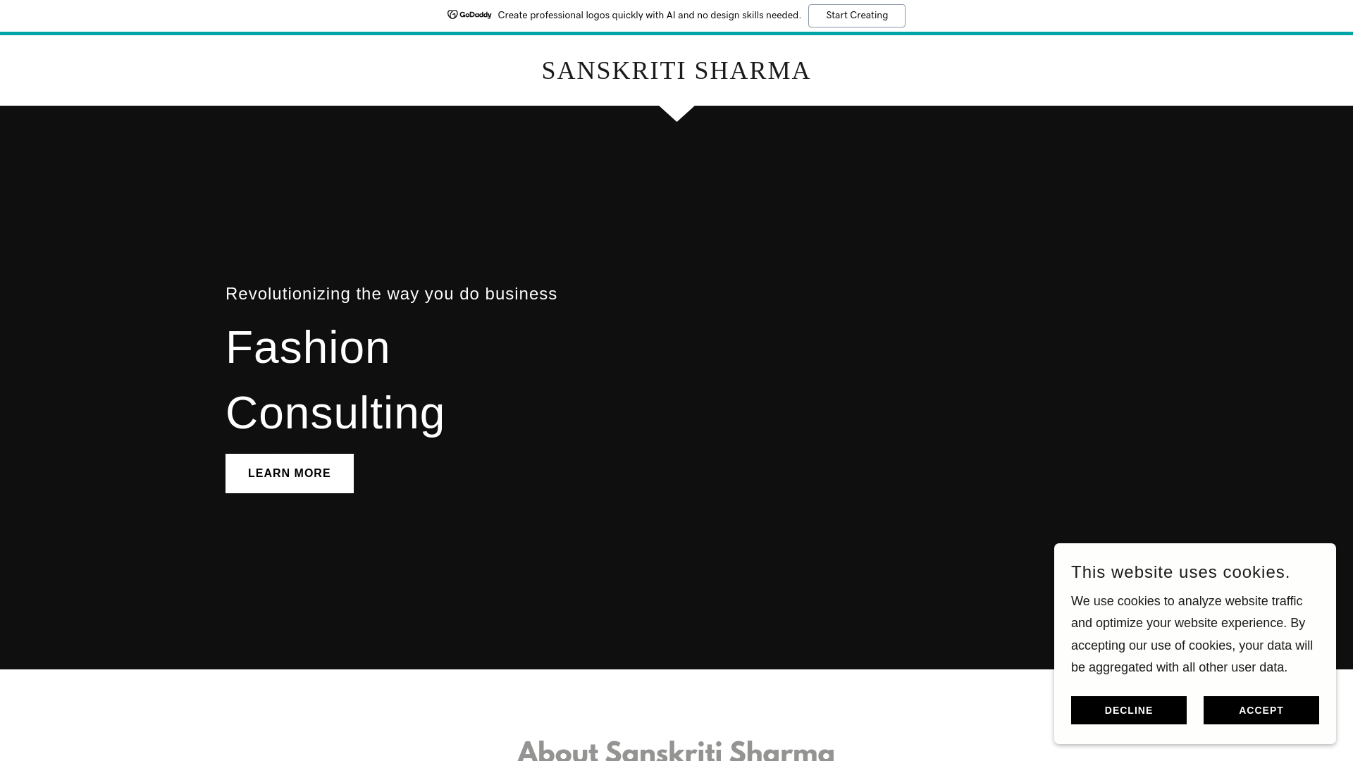 website screenshot of https://bysanskriti.com/