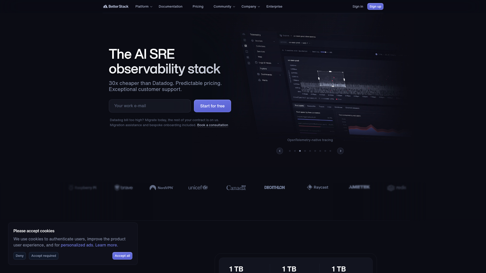 website screenshot of https://betterstack-app.world/