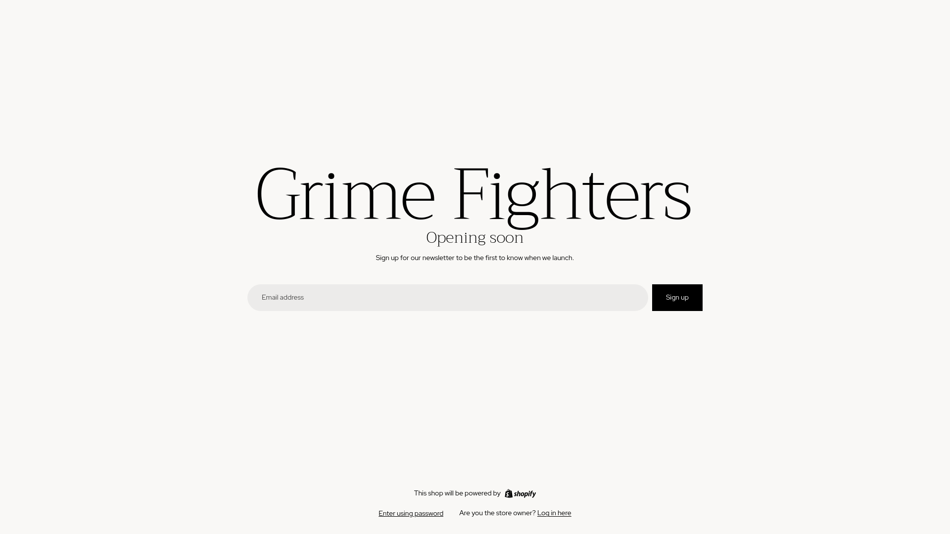 website screenshot of https://grimefightersdurham.com/