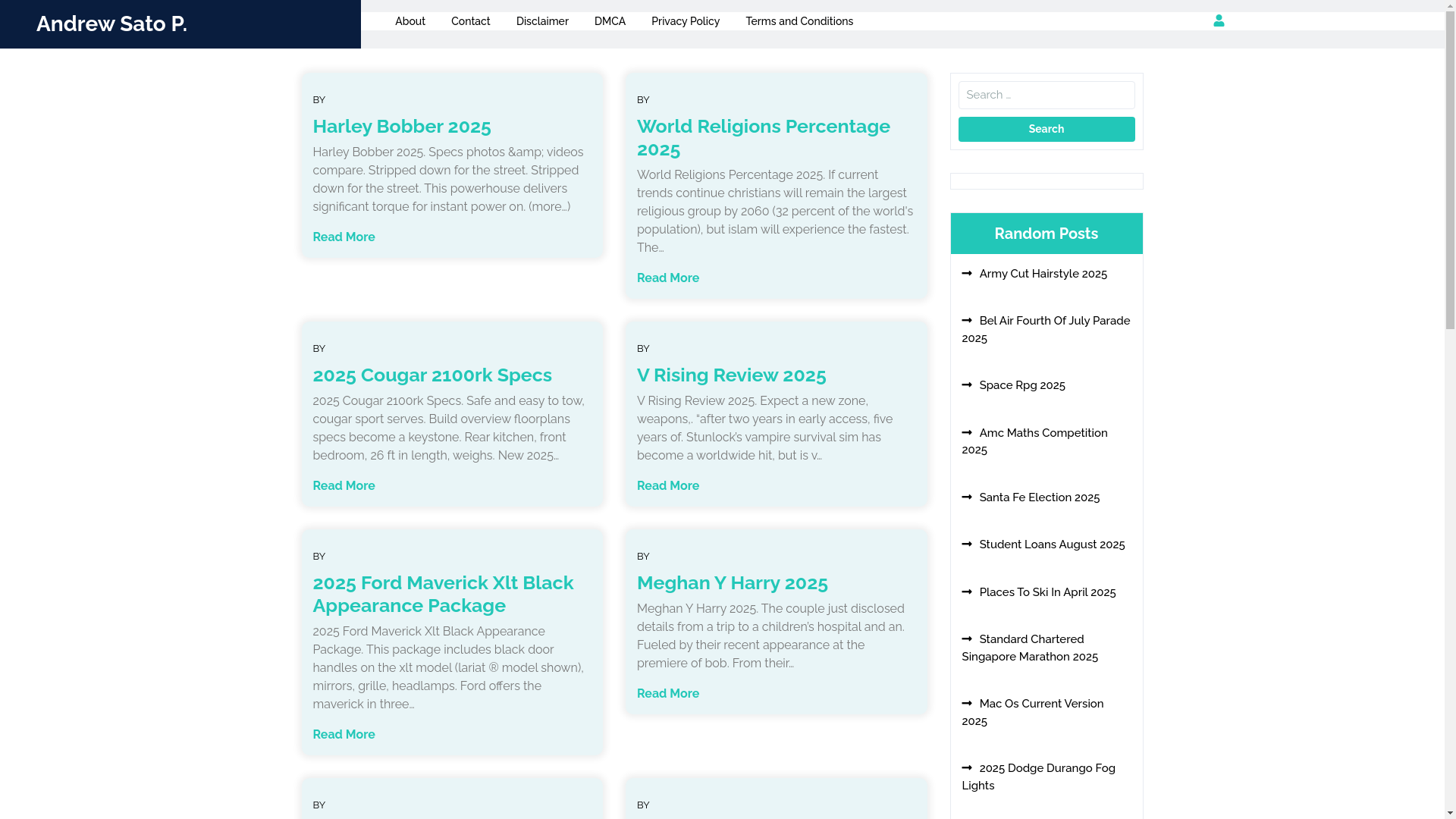 website screenshot of https://andrewsatop.pages.dev/