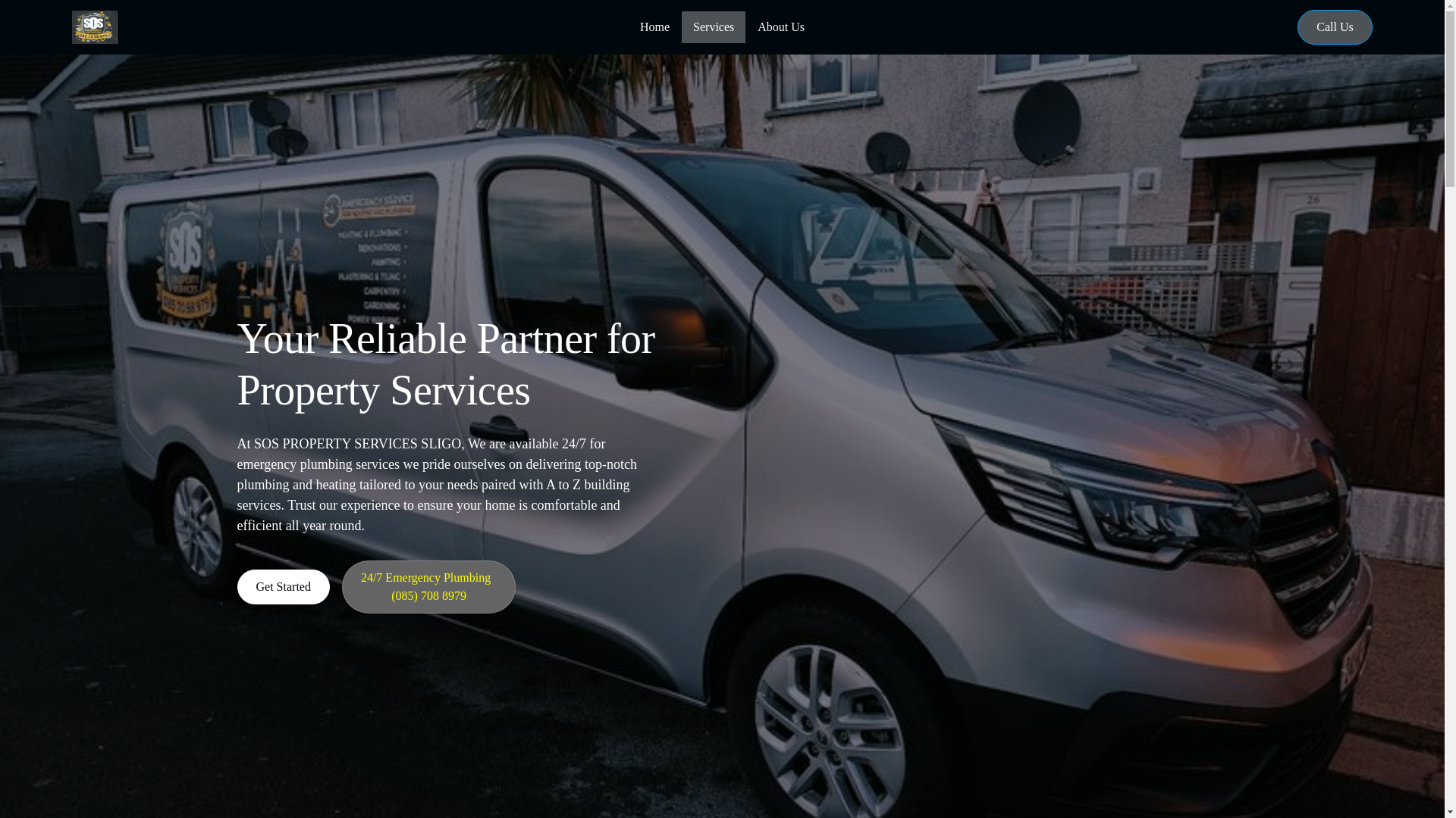 website screenshot of https://sospropertyservices.org/
