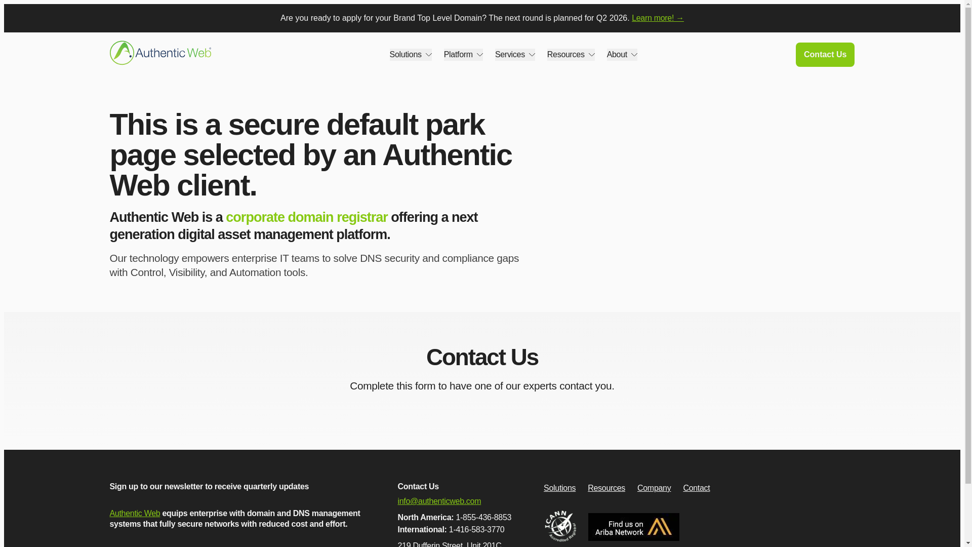 website screenshot of https://planeterracf.com/