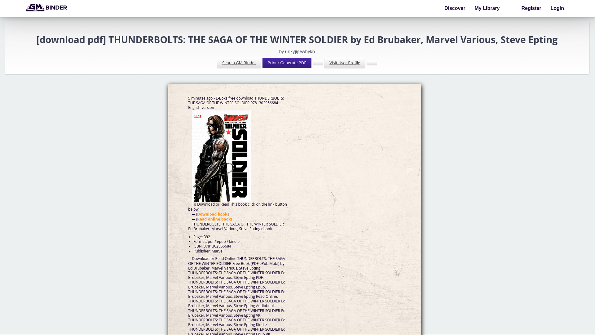 website screenshot of https://www.gmbinder.com/share/-OT3R2yF5DsVUiFJHINI