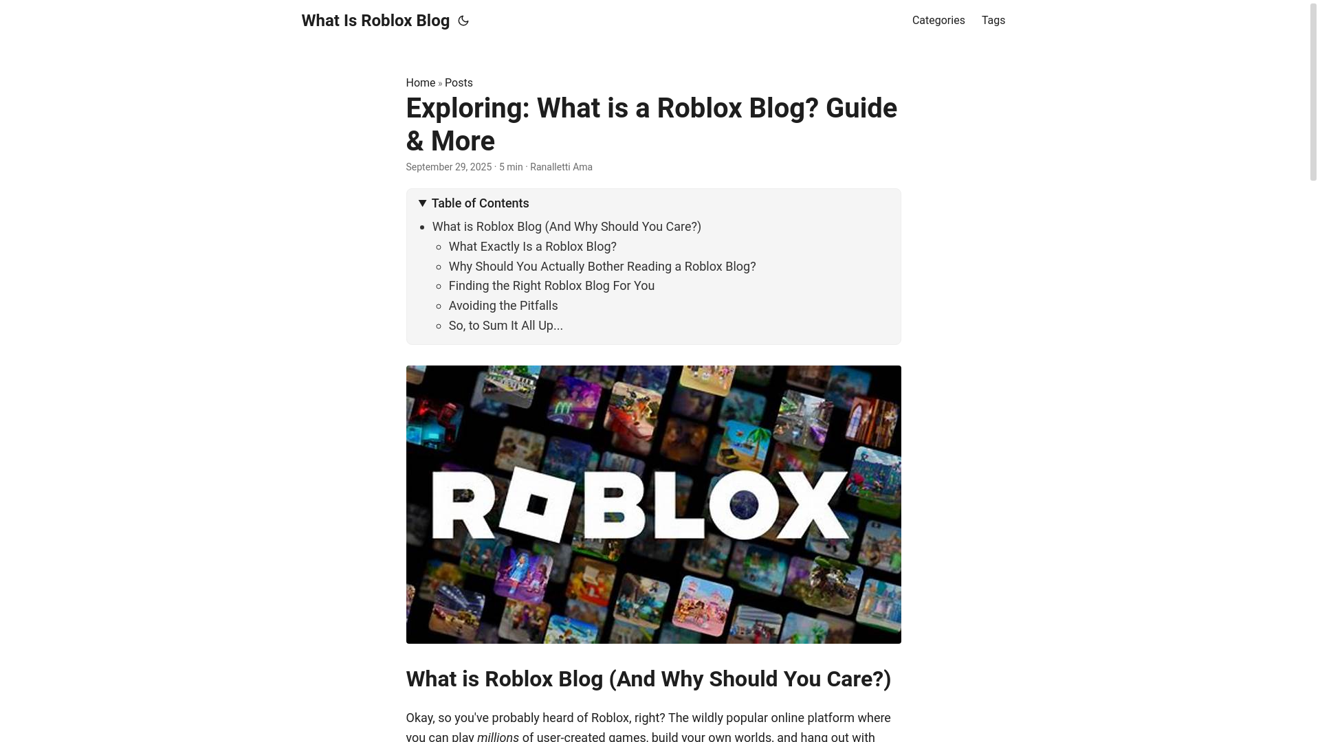website screenshot of https://what-is-roblox-blog.pages.dev/