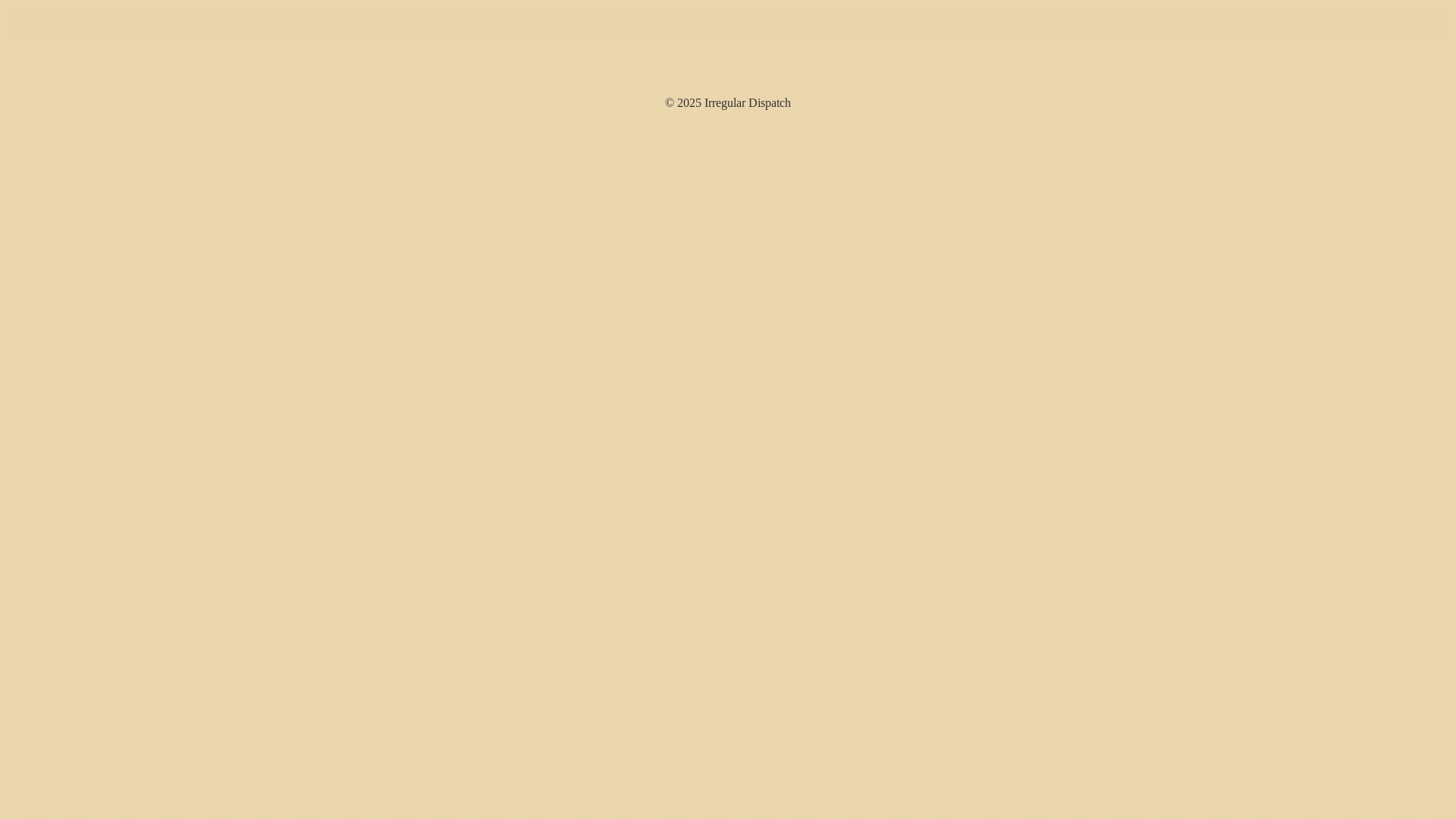 website screenshot of https://irregularrrr-dispatch-v7.pages.dev/