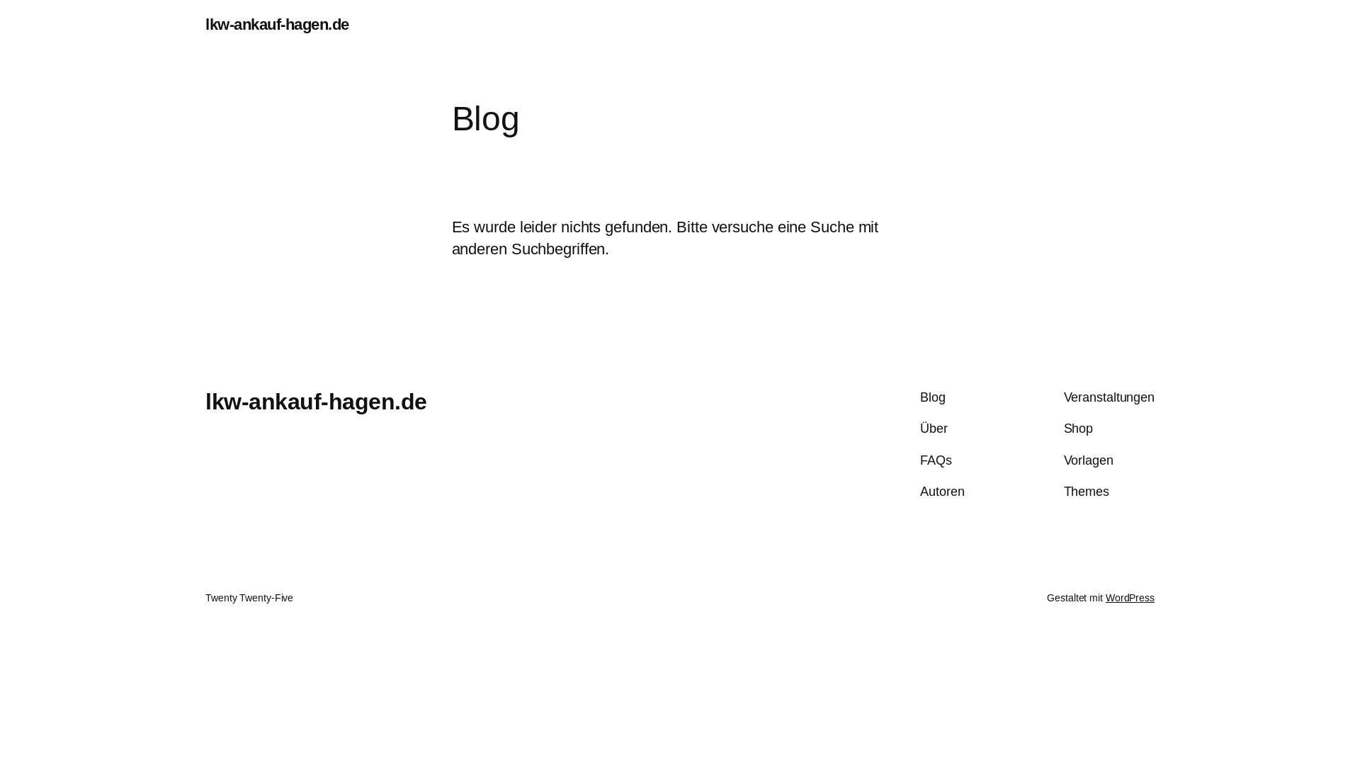 website screenshot of https://lkw-ankauf-hagen.de/