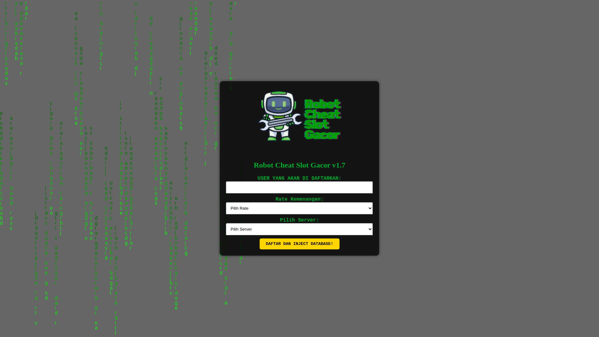 website screenshot of https://robotcheatslot.pages.dev/