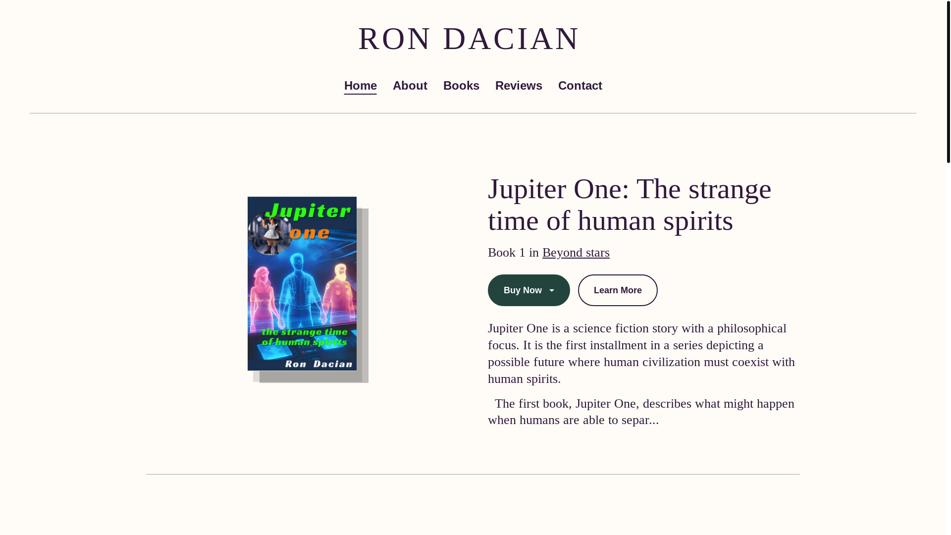 website screenshot of https://rondacian.com/