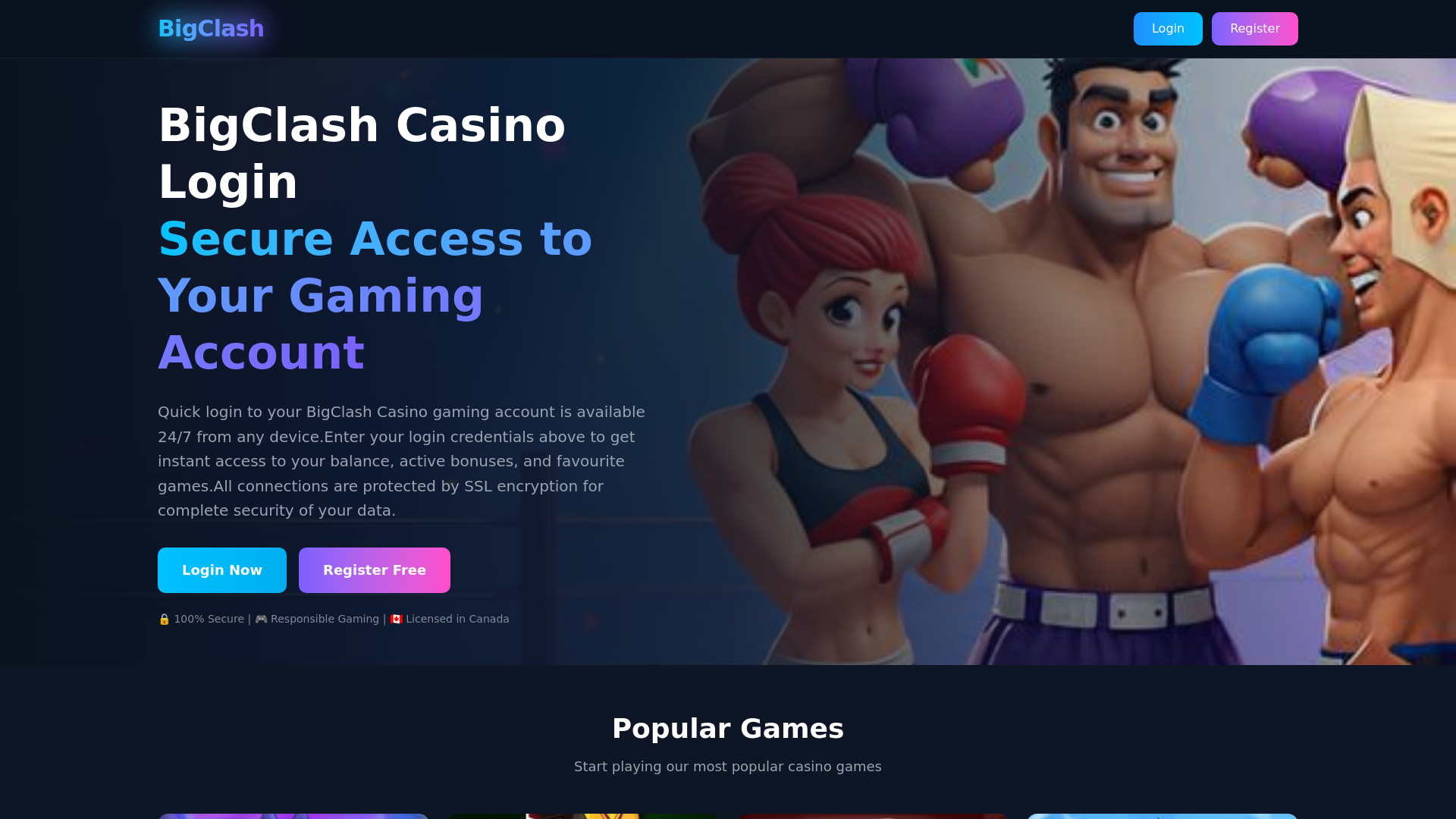 website screenshot of https://bigclashcasino-ca-27i.pages.dev/