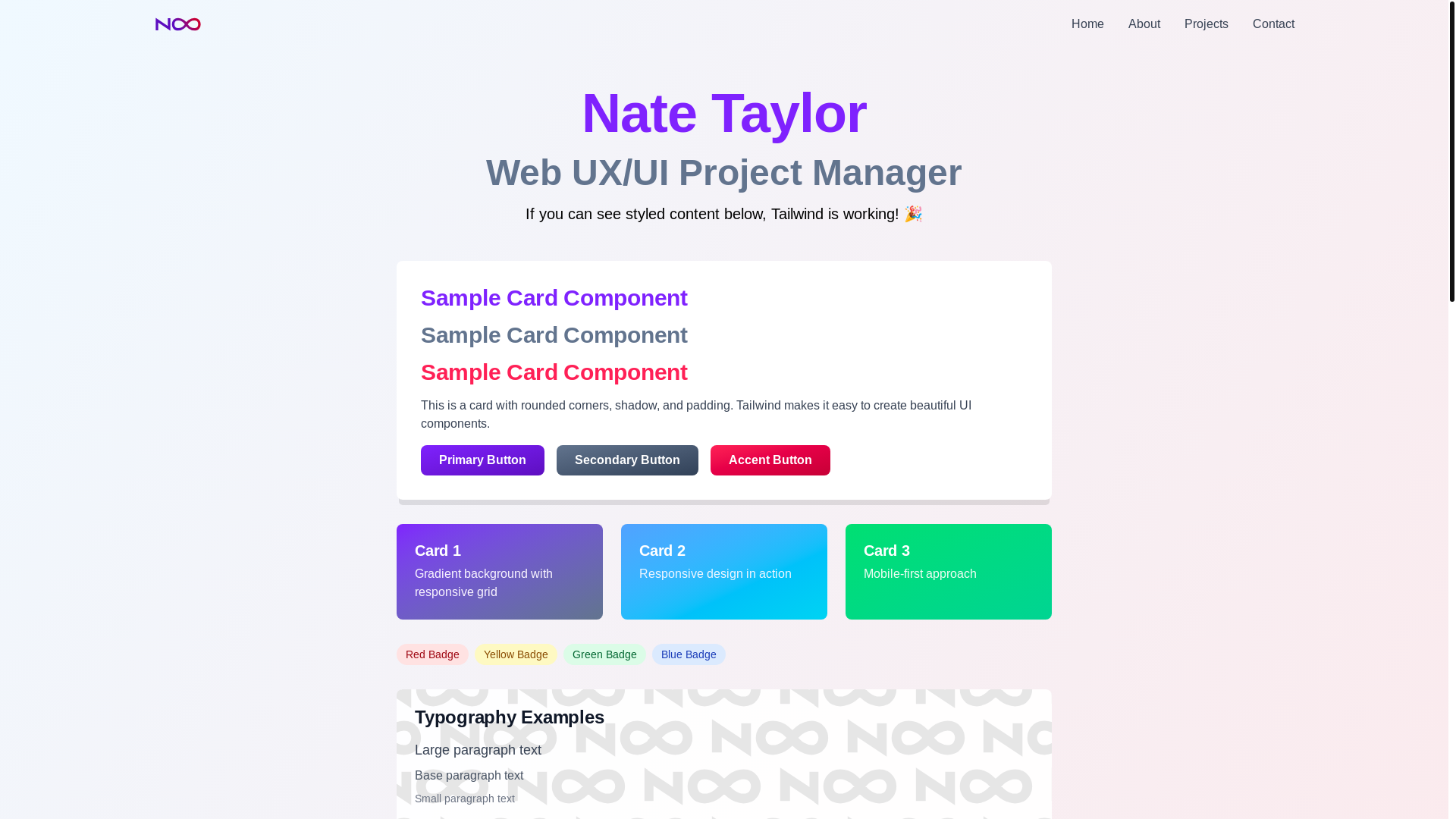 website screenshot of https://natetaylor.pages.dev/
