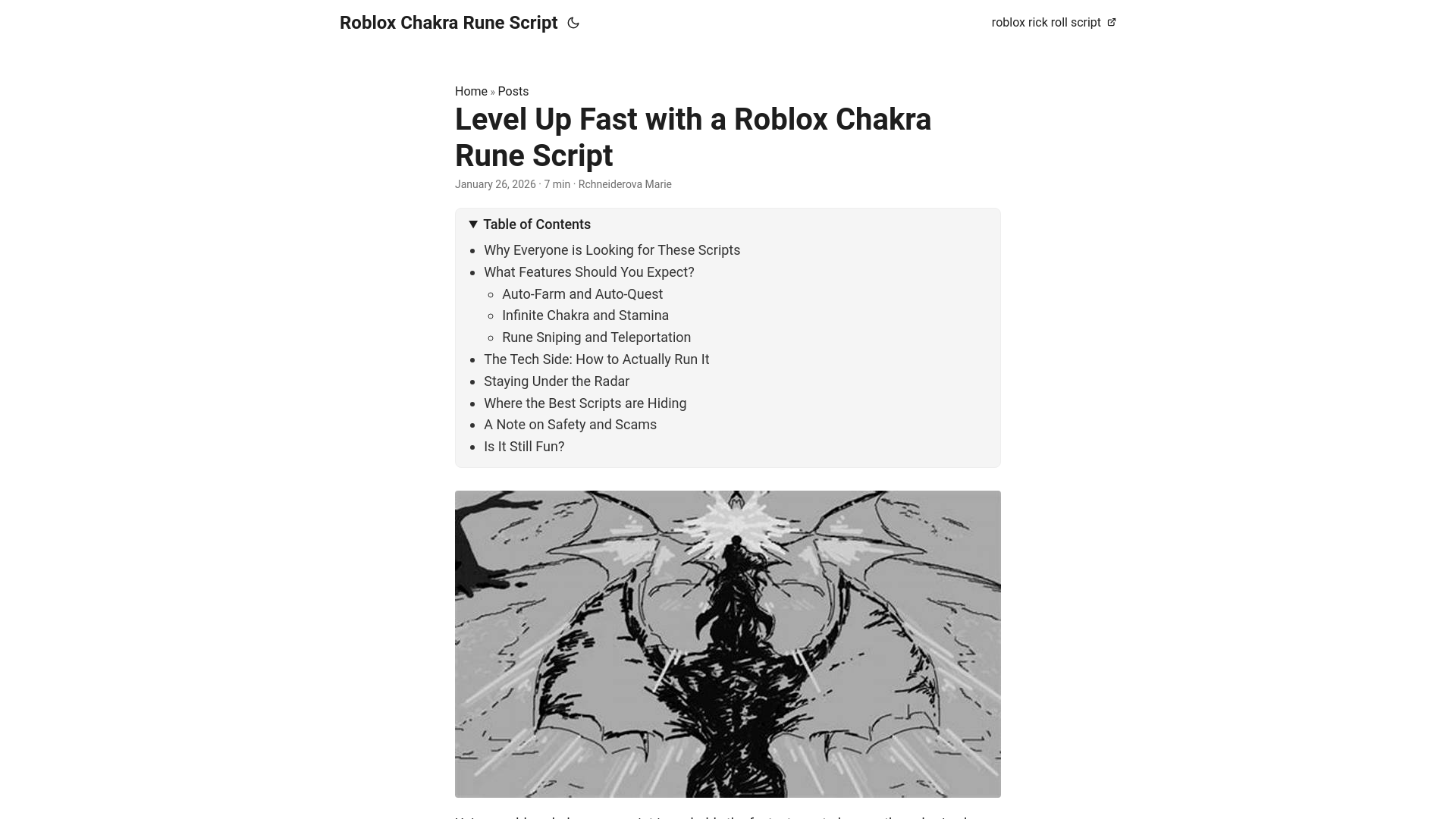 website screenshot of https://roblox-chakra-rune-script.pages.dev/