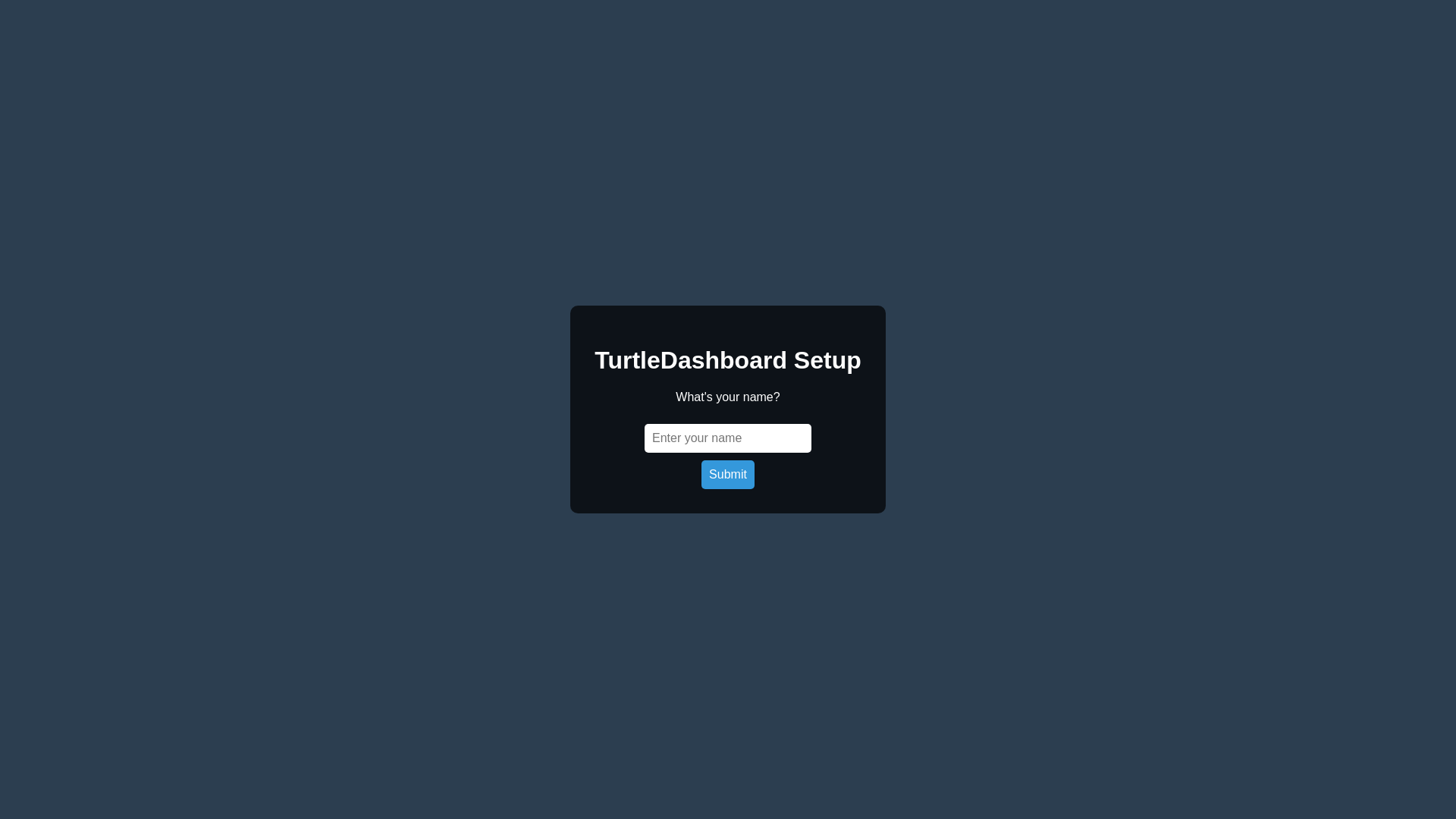 website screenshot of https://turtledashboard.pages.dev/