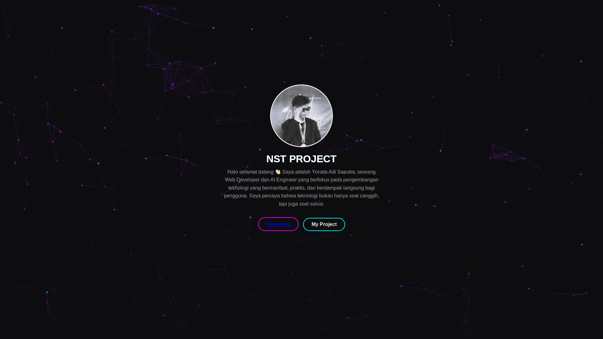 website screenshot of https://nstproject.my.id/