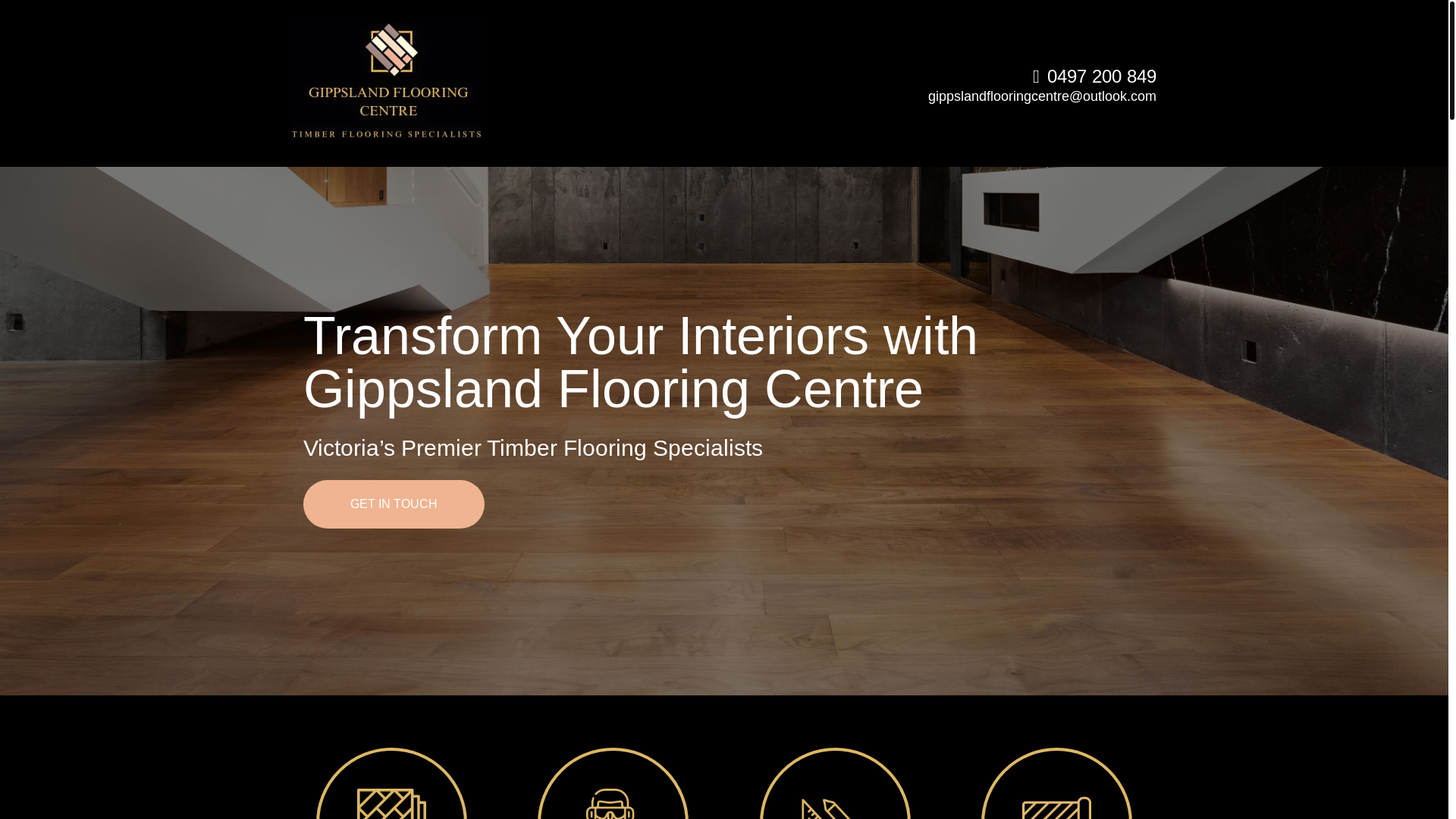 website screenshot of https://gippsland-flooring-centre.com.au/