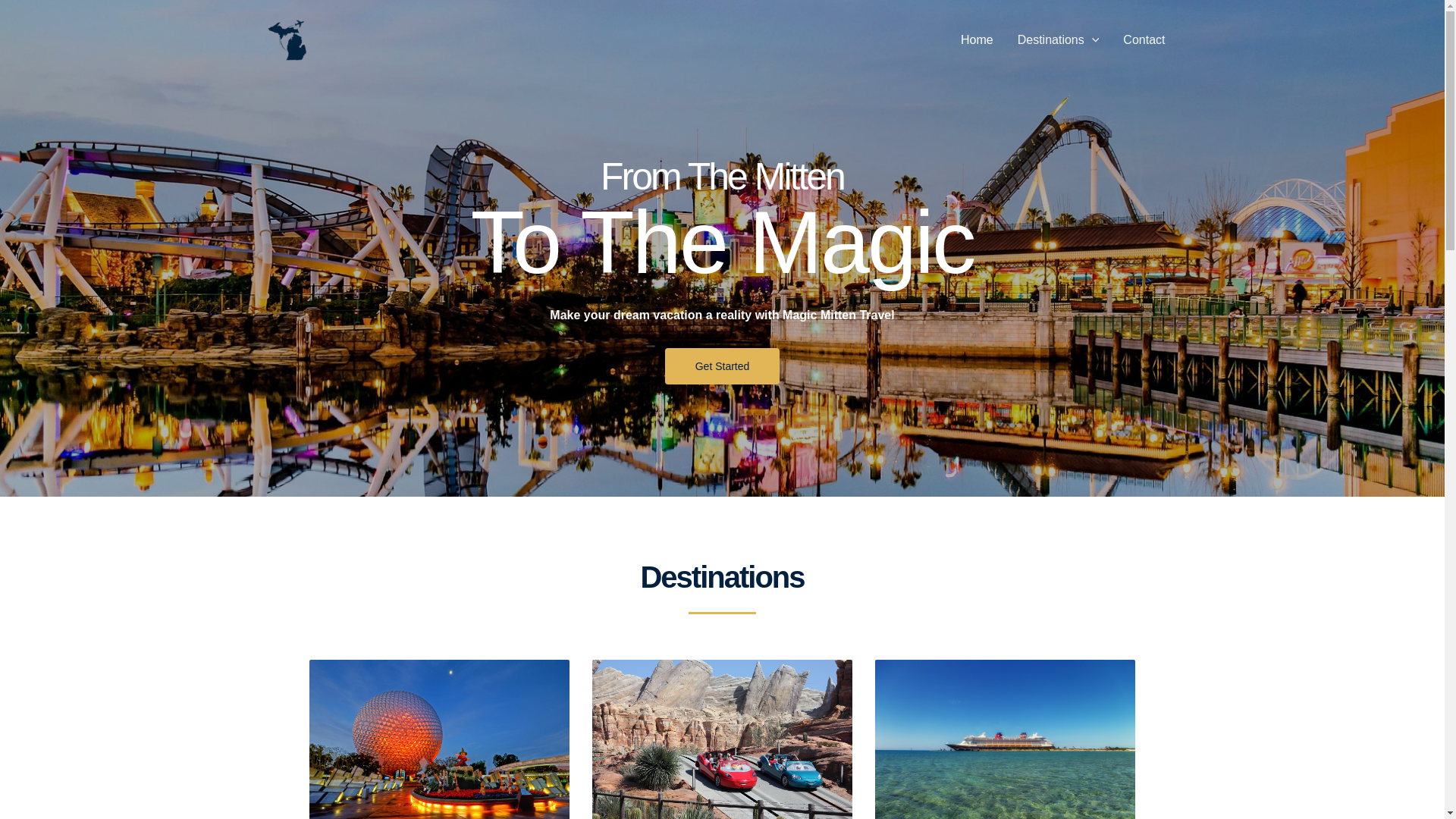 website screenshot of https://magicmittentravel4.pages.dev/