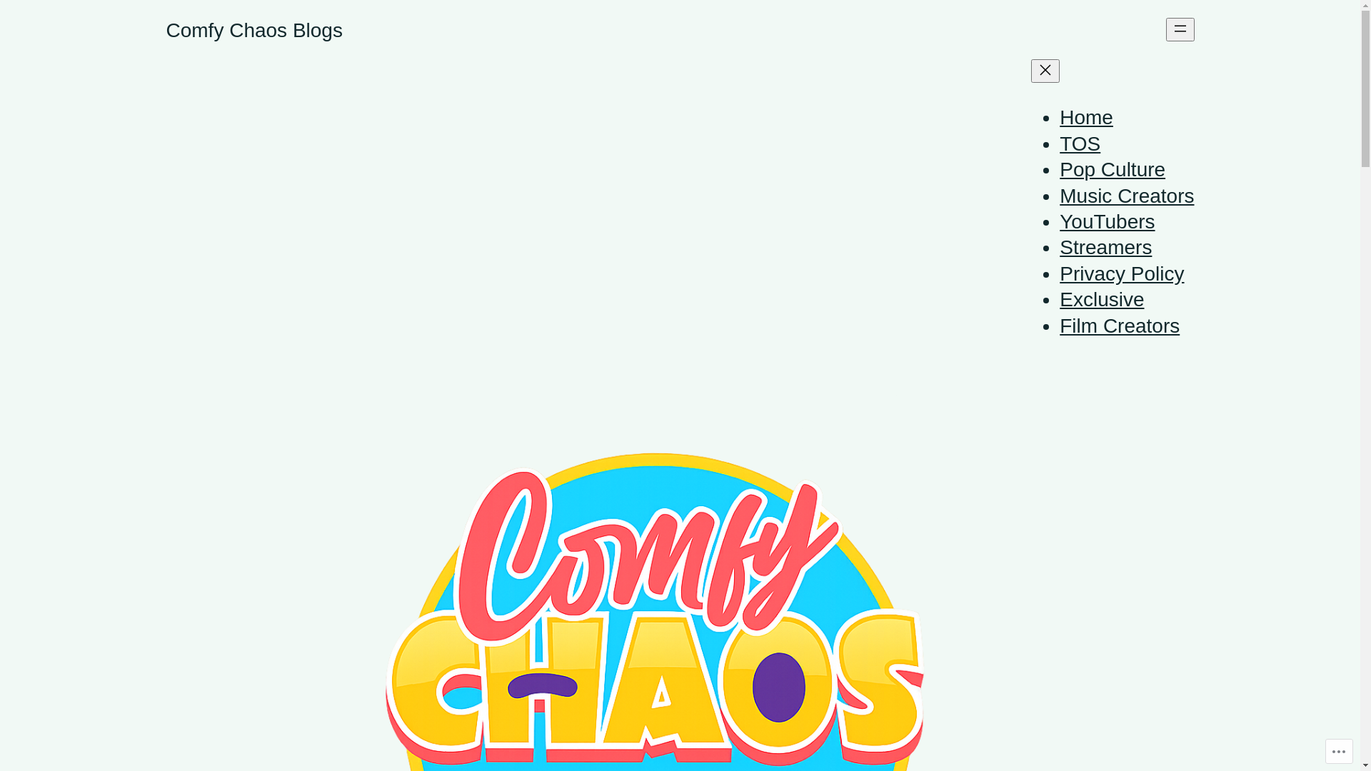 website screenshot of https://comfychaosblogs.com/