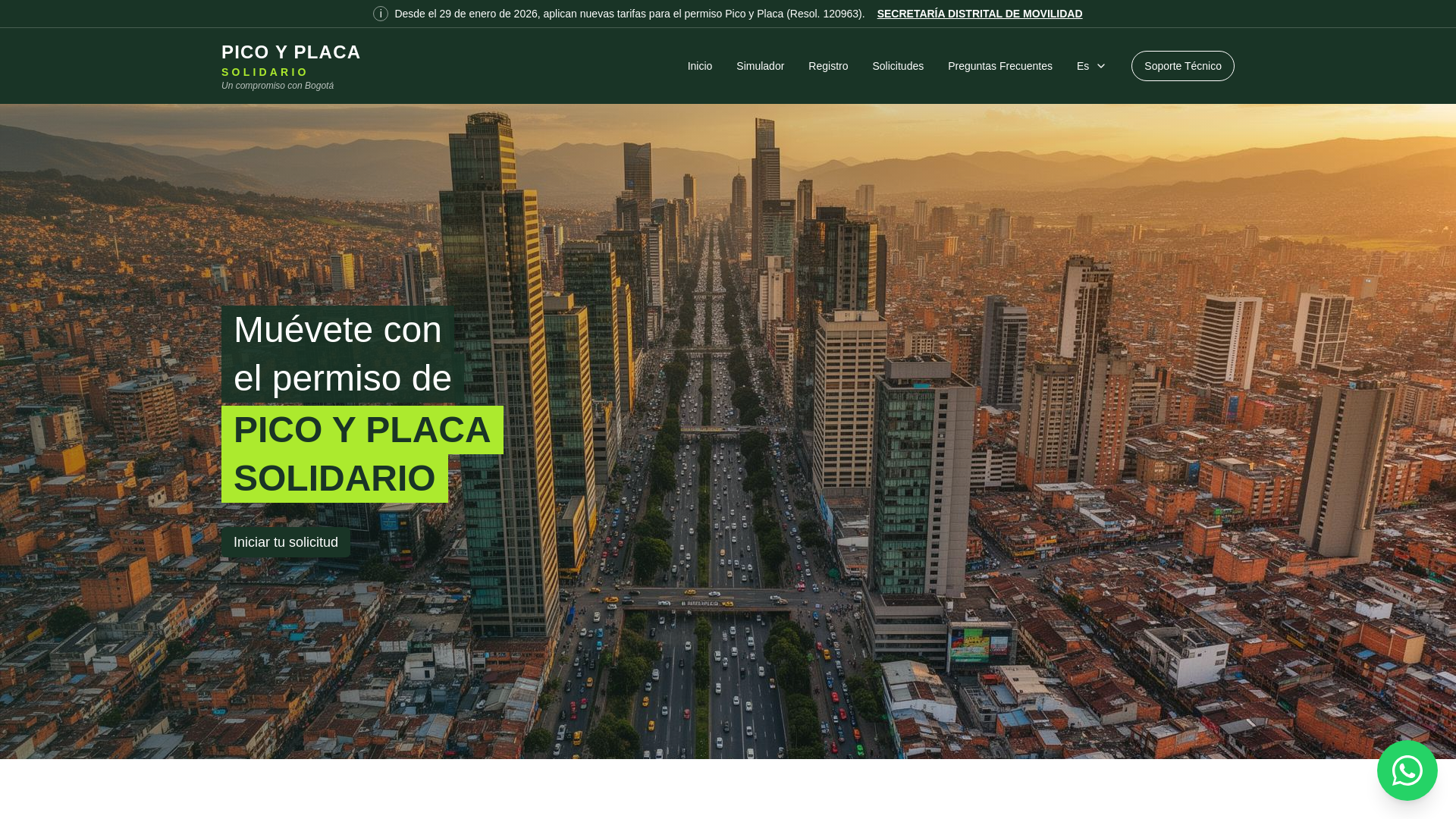 website screenshot of https://picoyplacapagarsoli.com/