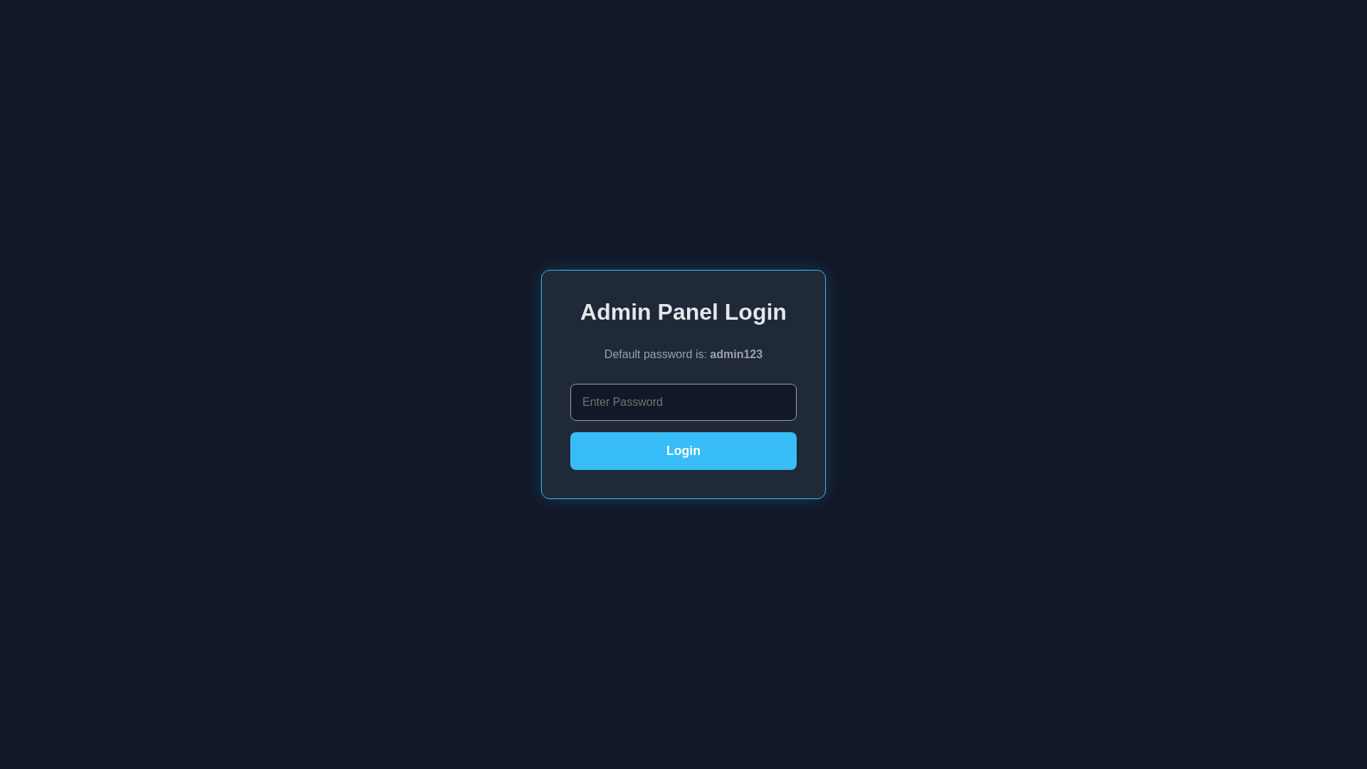 website screenshot of https://ammarhackerstoreadminpanel.pages.dev/