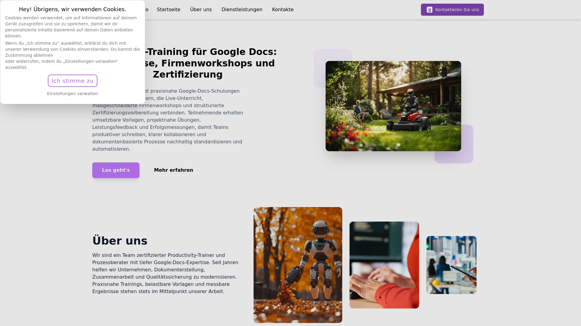 website screenshot of https://davoxarilorosano.digital/
