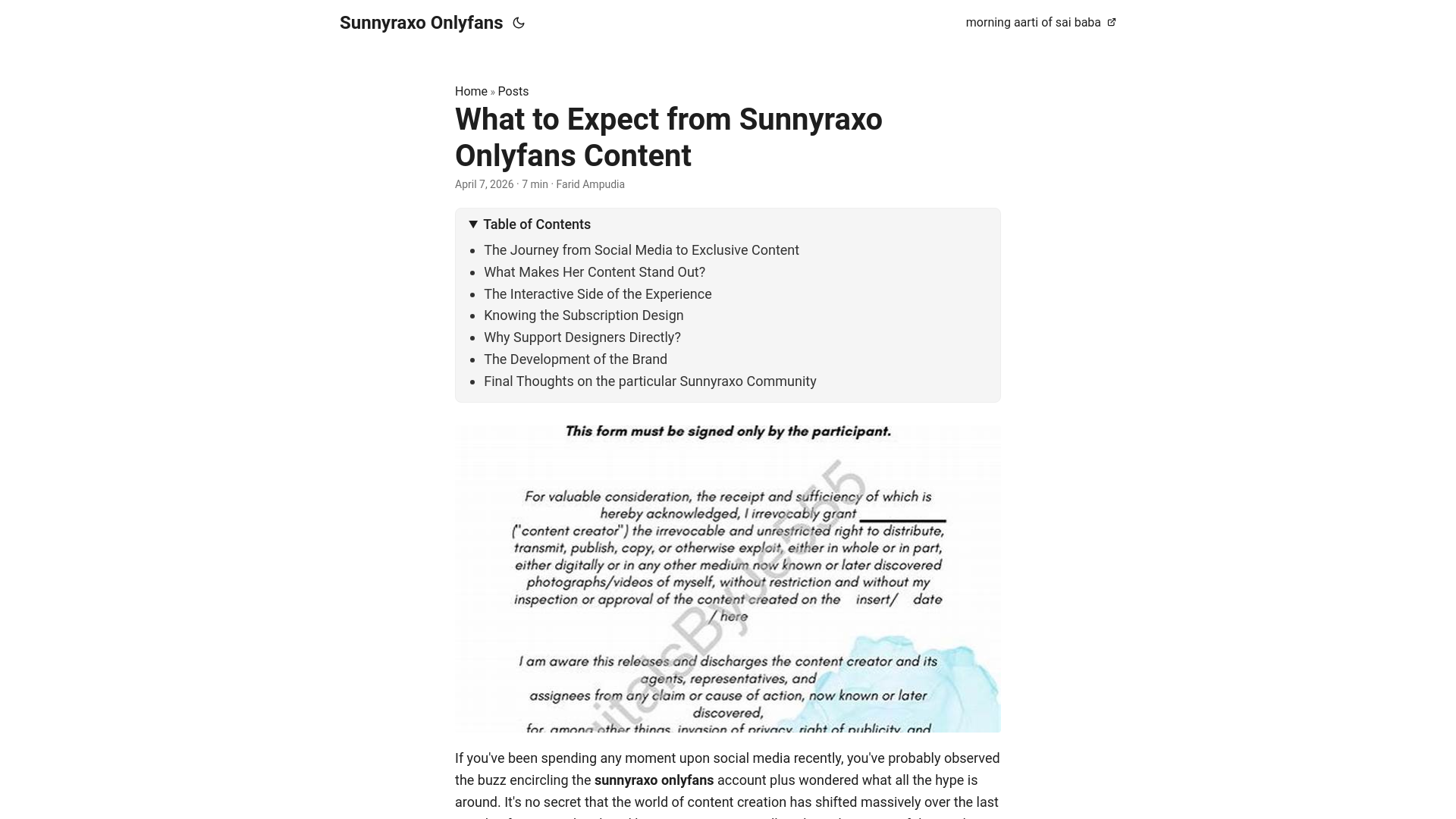 website screenshot of https://sunnyraxo-onlyfans.pages.dev/