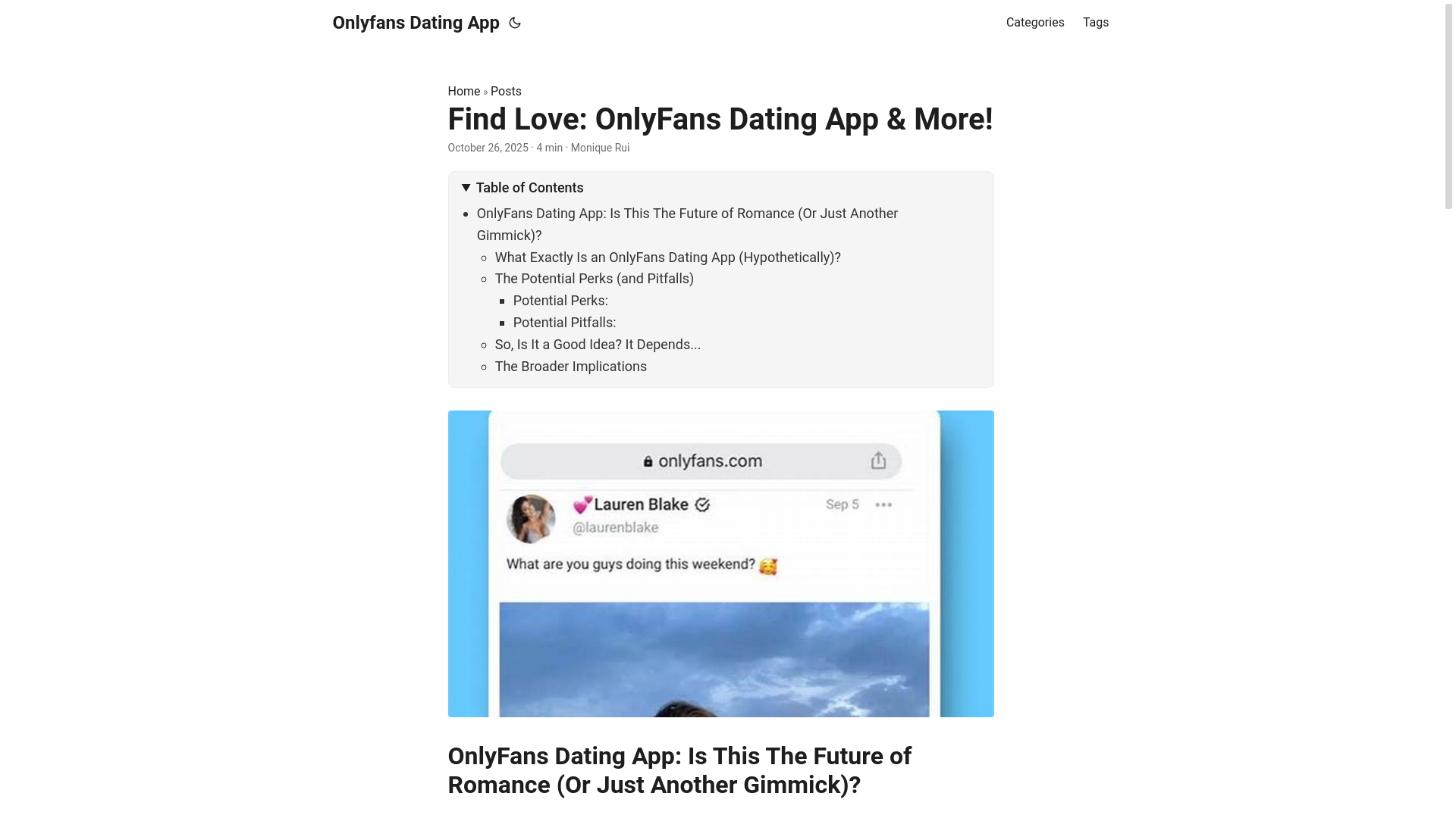 website screenshot of https://onlyfans-dating-app.pages.dev/