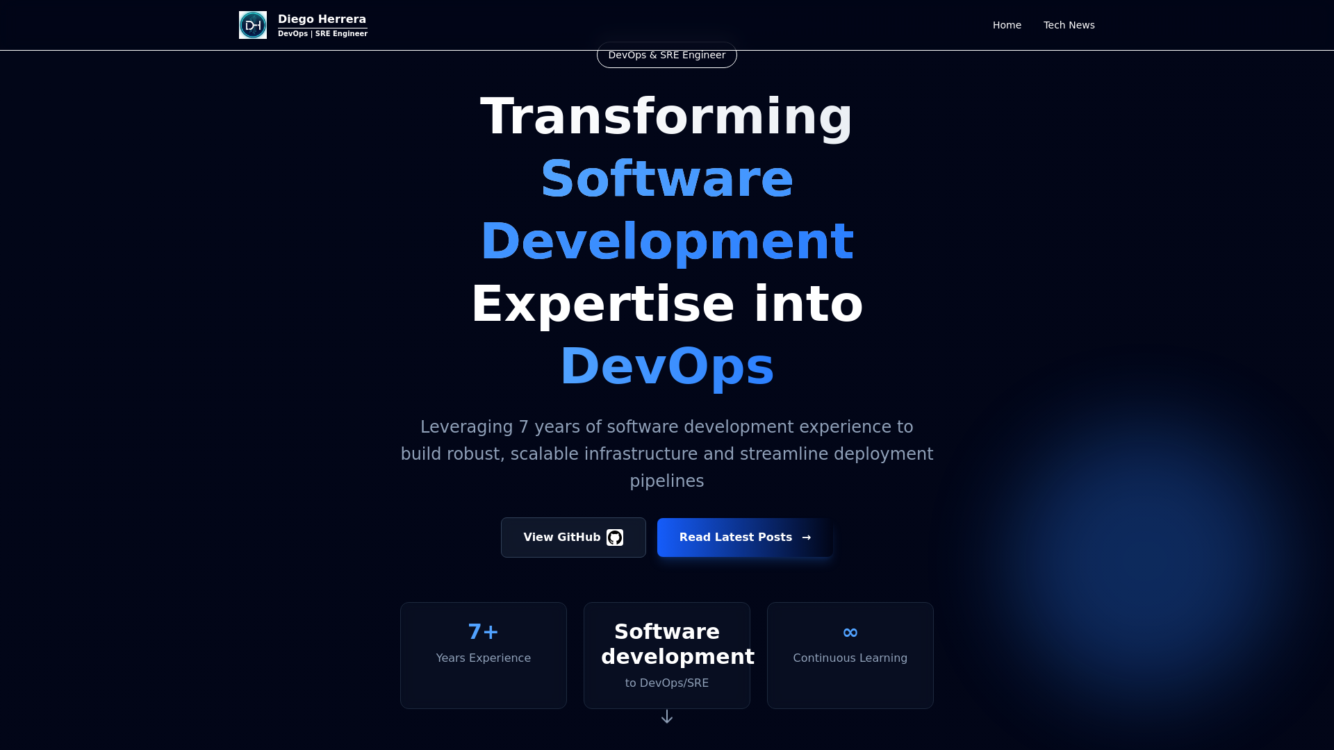 website screenshot of https://dekops-portfolio.pages.dev/