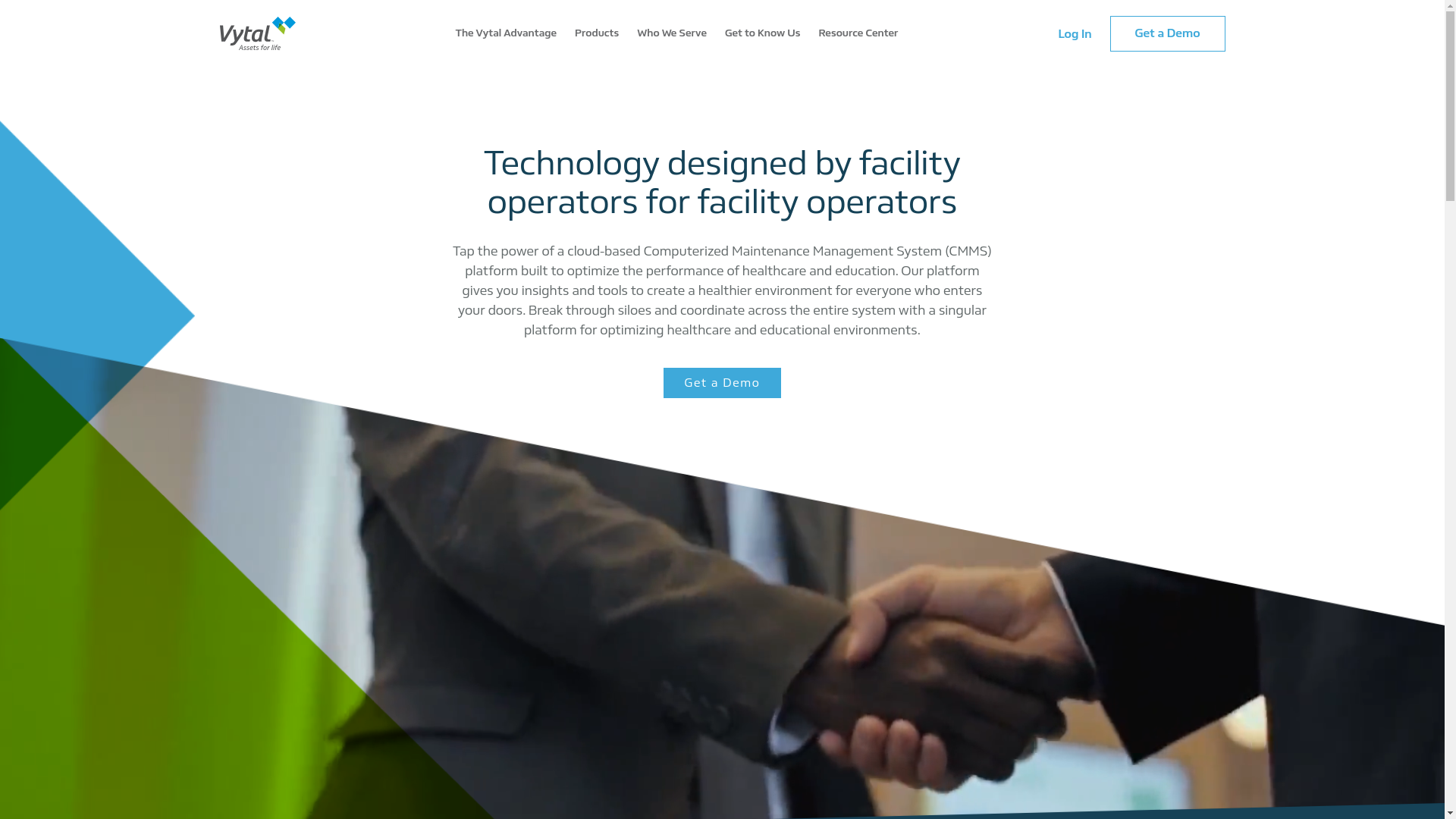 website screenshot of https://newvytalassets.com/