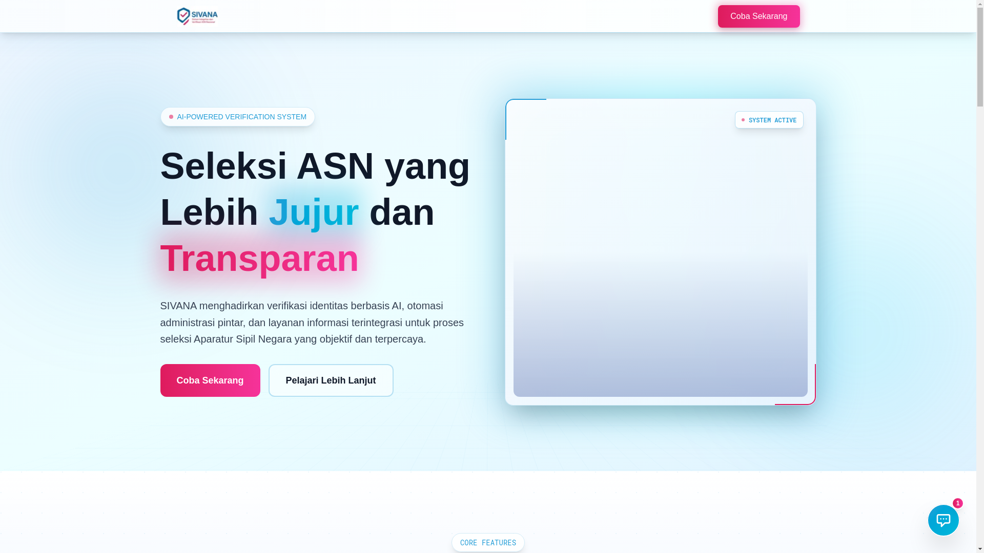 website screenshot of https://sivana.id/