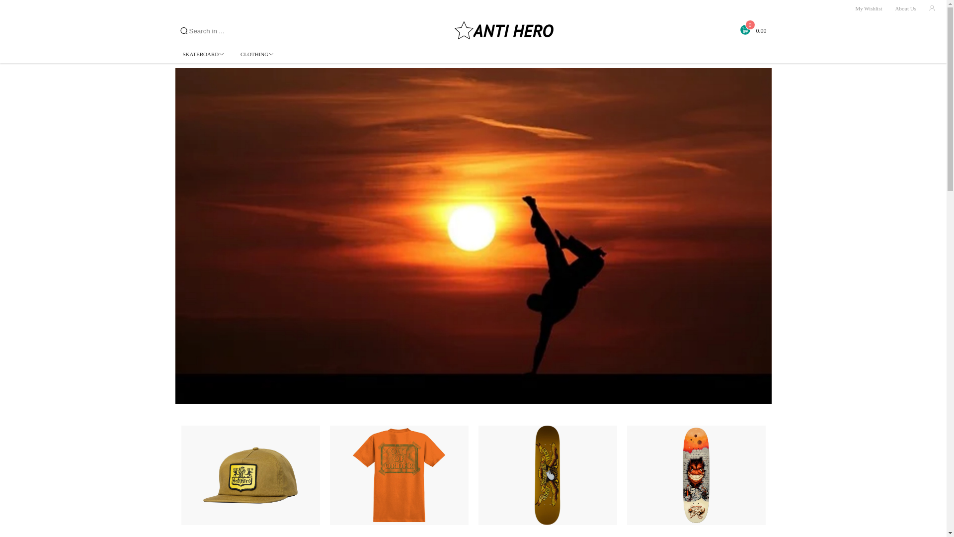 website screenshot of https://antiherosafe.shop/