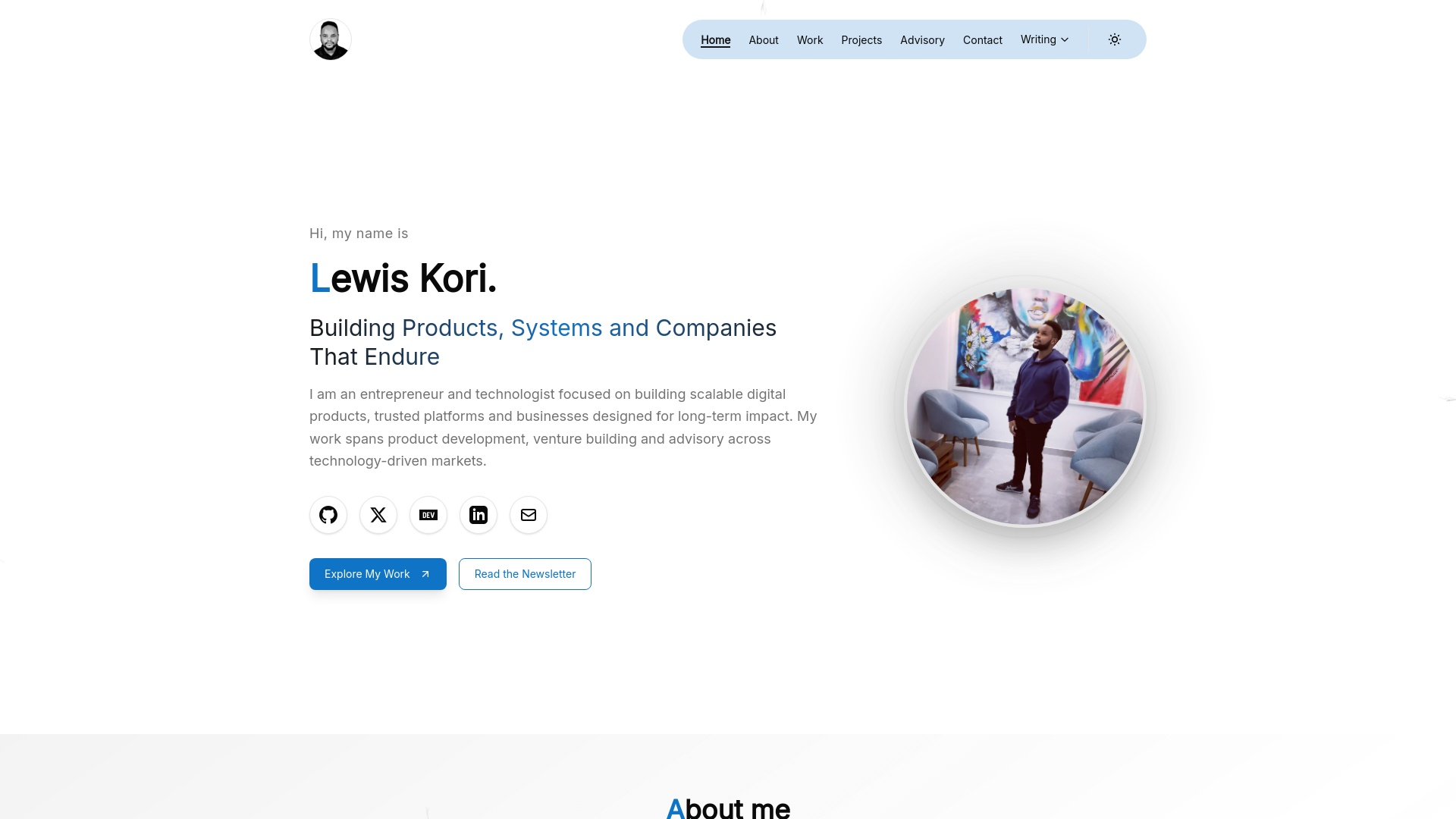 website screenshot of https://konstantin-laptev.pages.dev/