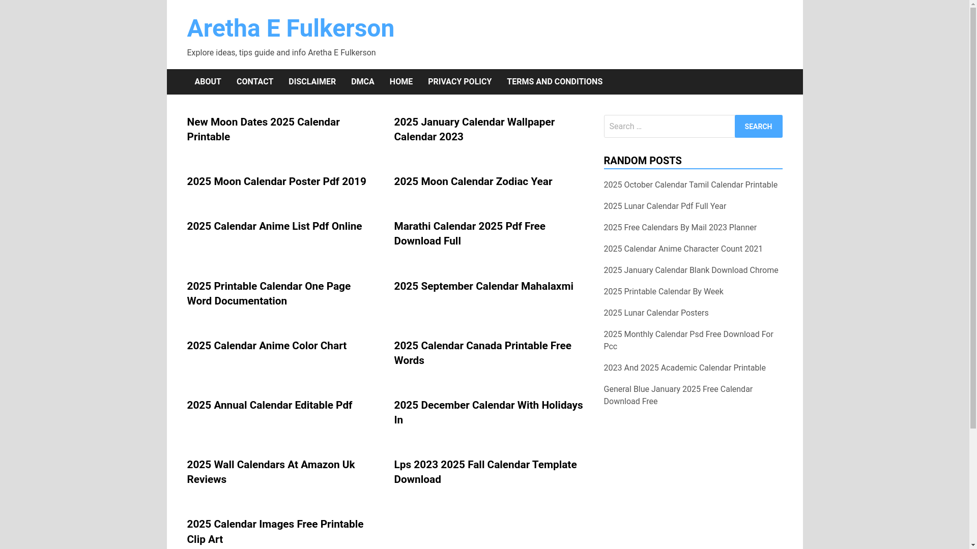 website screenshot of https://arethaefulkersont.pages.dev/