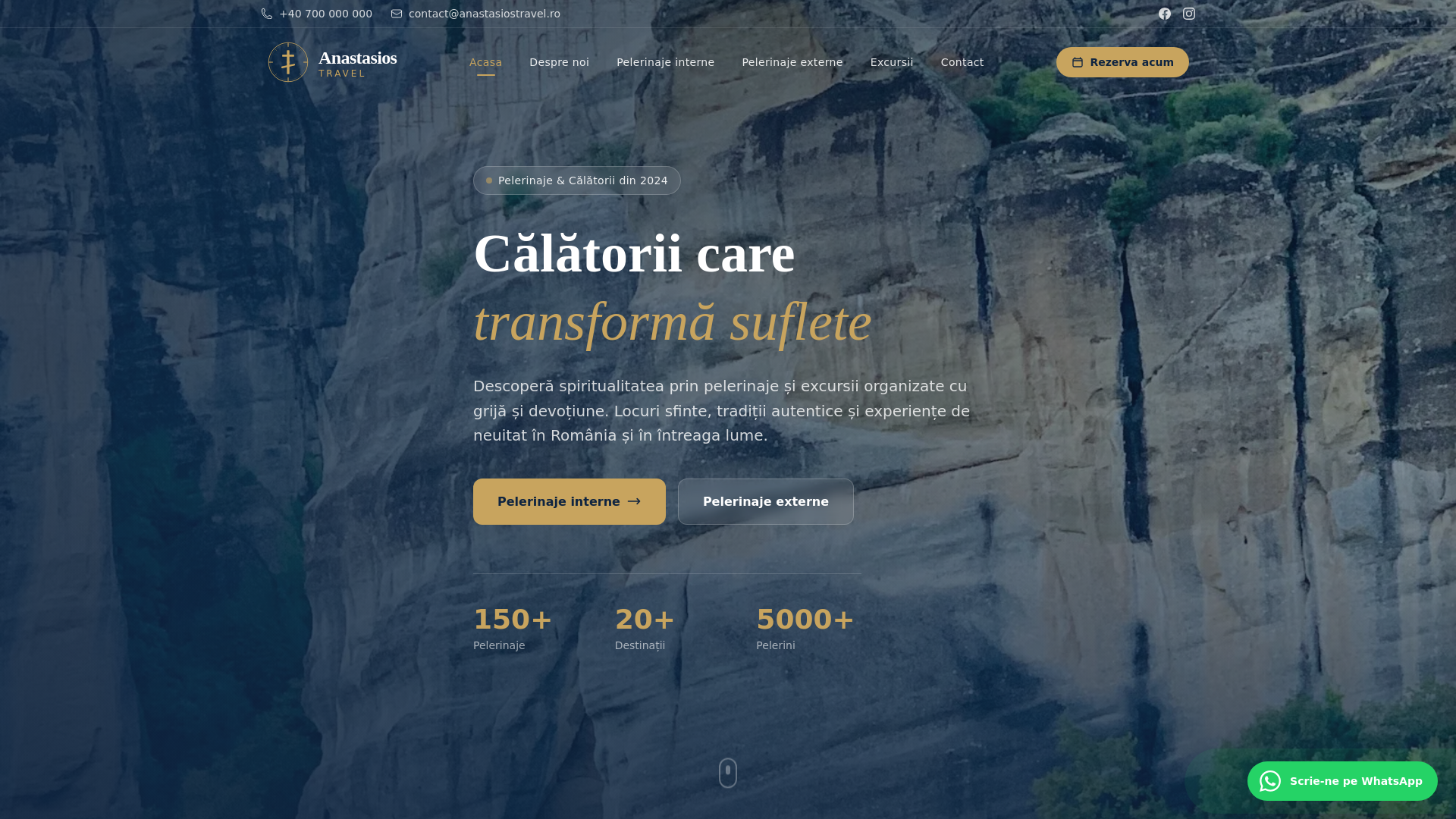 website screenshot of https://anastasiostravel.pages.dev/