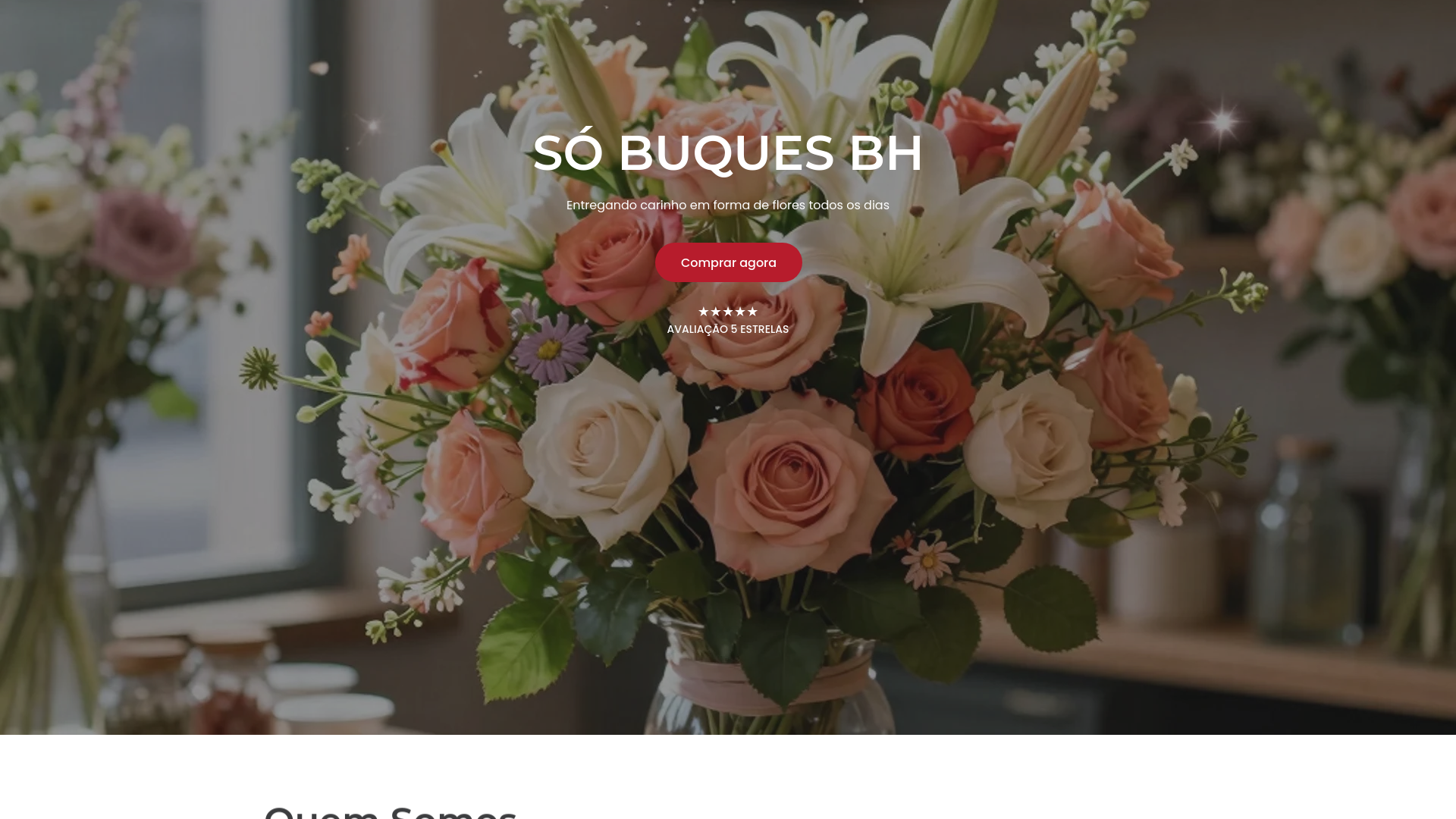 website screenshot of https://sobuquesbh.com.br