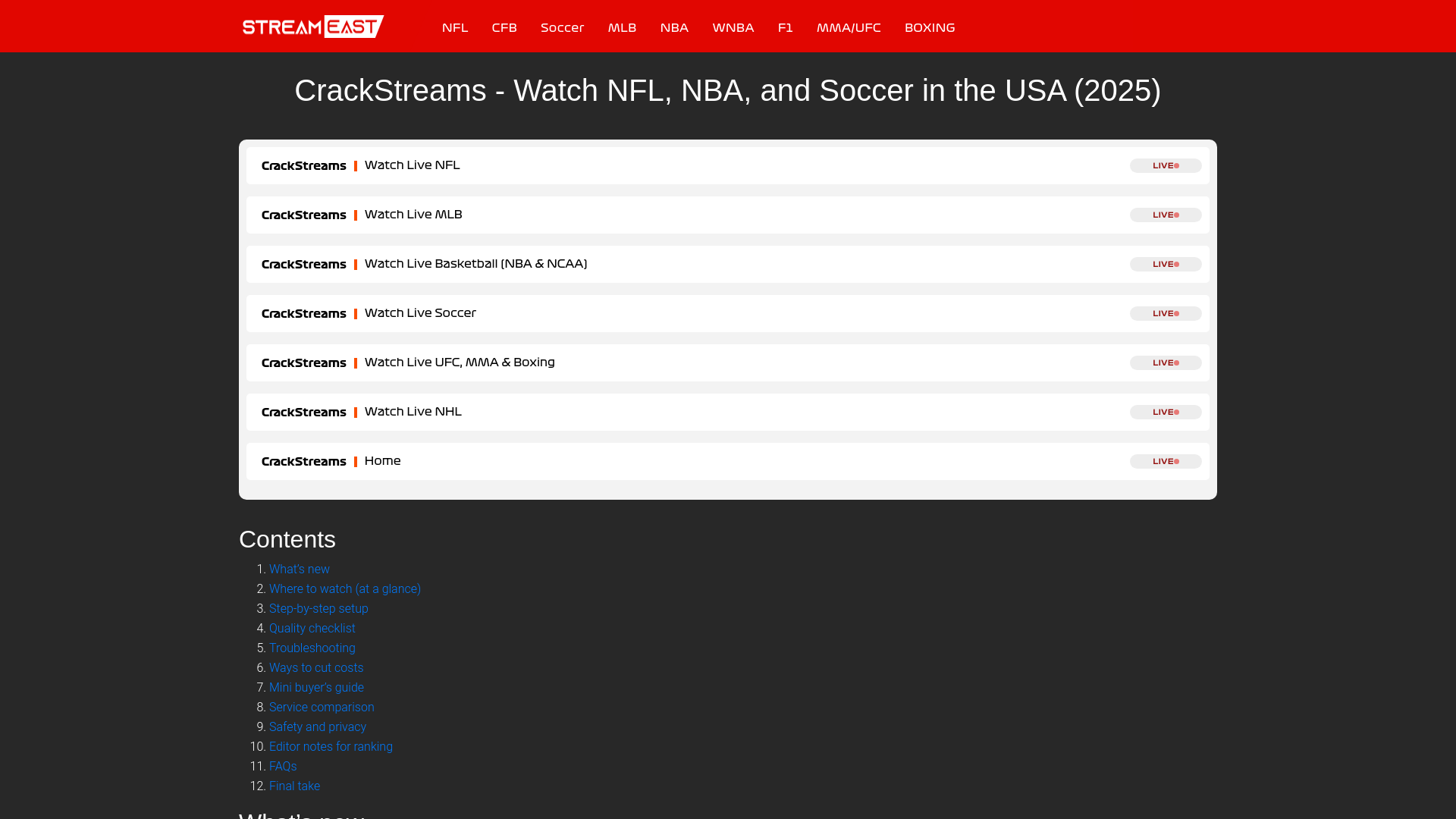 website screenshot of https://crackstreams-za-com.pages.dev/