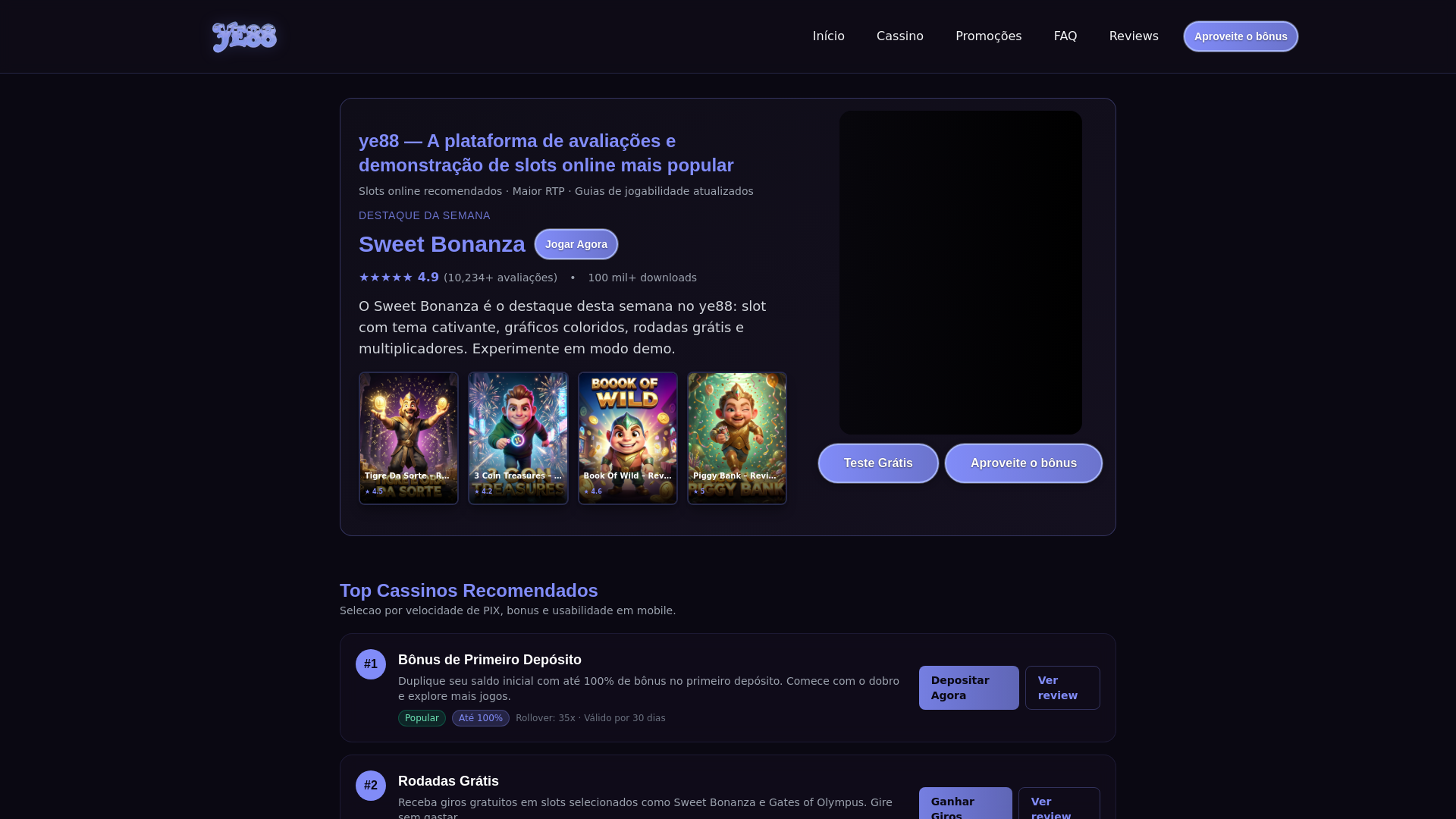 website screenshot of https://ye88-com-co.pages.dev/