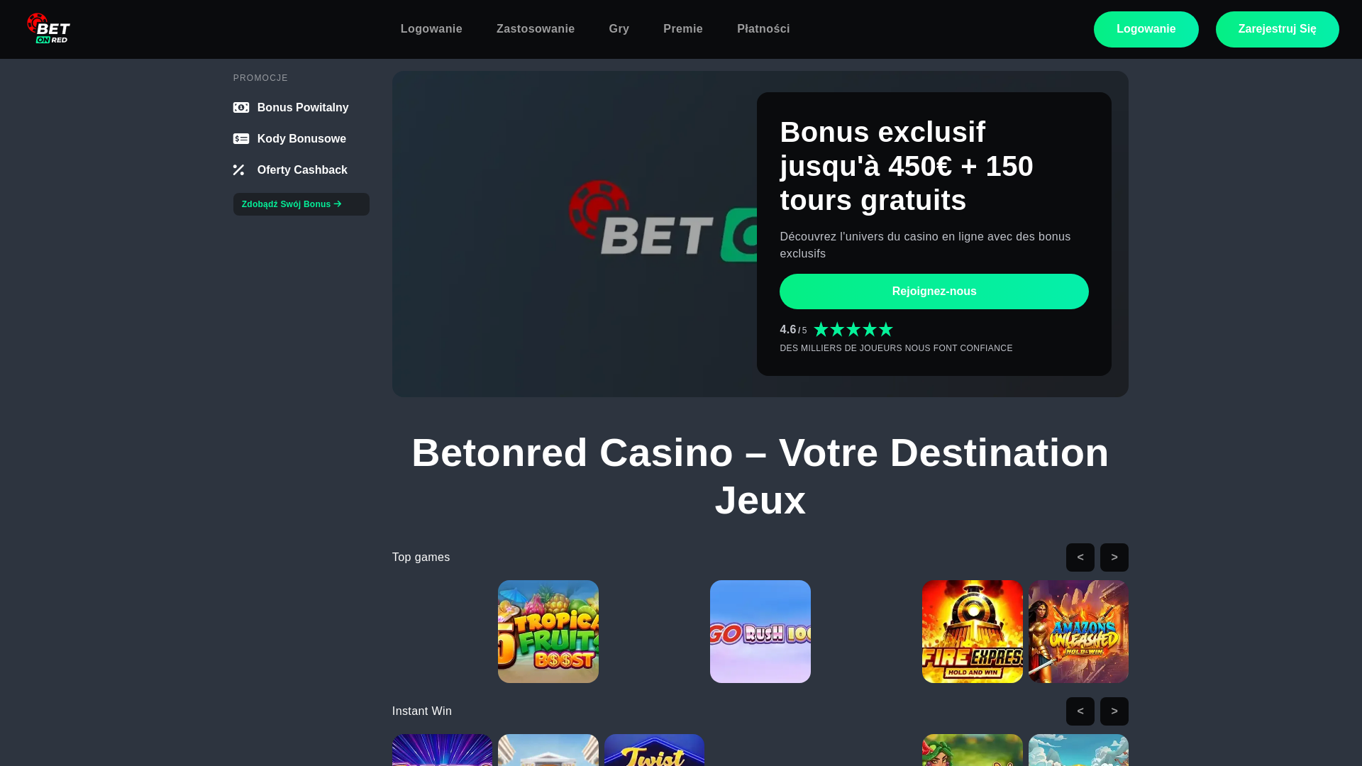 website screenshot of https://betonredpoland-com.pages.dev/