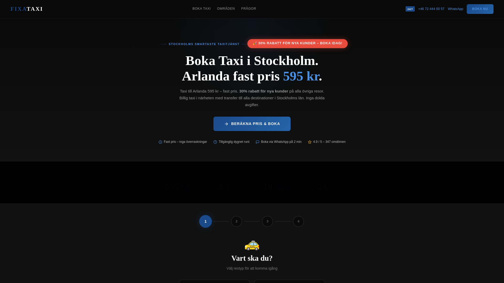 website screenshot of https://fixataxi.pages.dev/
